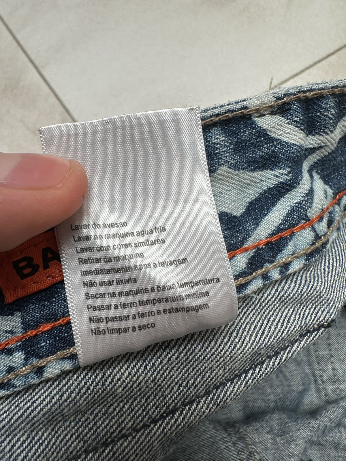 Japanese Brand Sir Benni Miles Baggy Graffiti Denim Shorts-Y2K Streetwear Size US 36 / EU 52 - 11 Thumbnail
