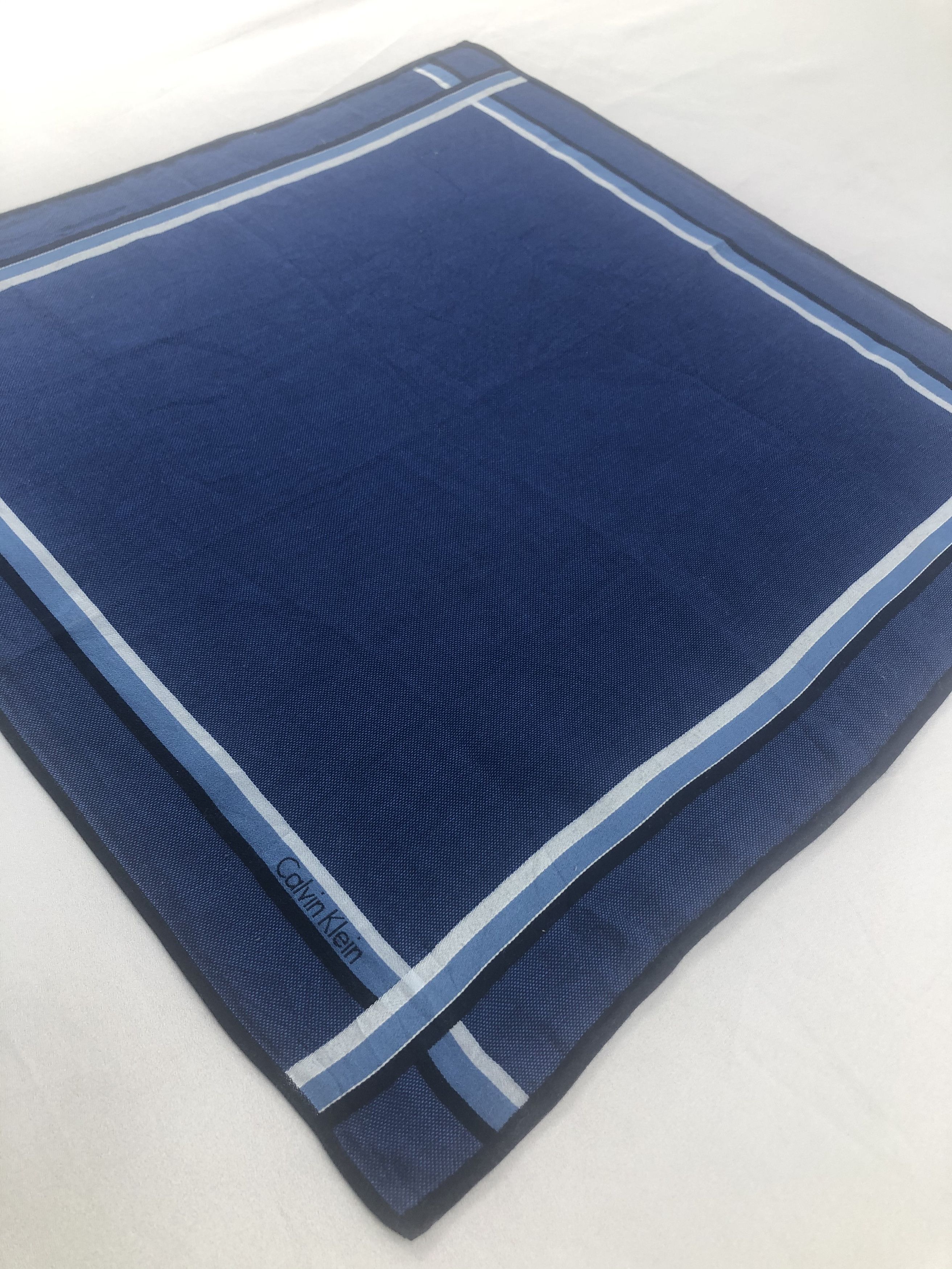 Calvin Klein × Vintage Calvin Klein Handkerchief / Bandana / Neckerchief Size ONE SIZE - 4 Thumbnail