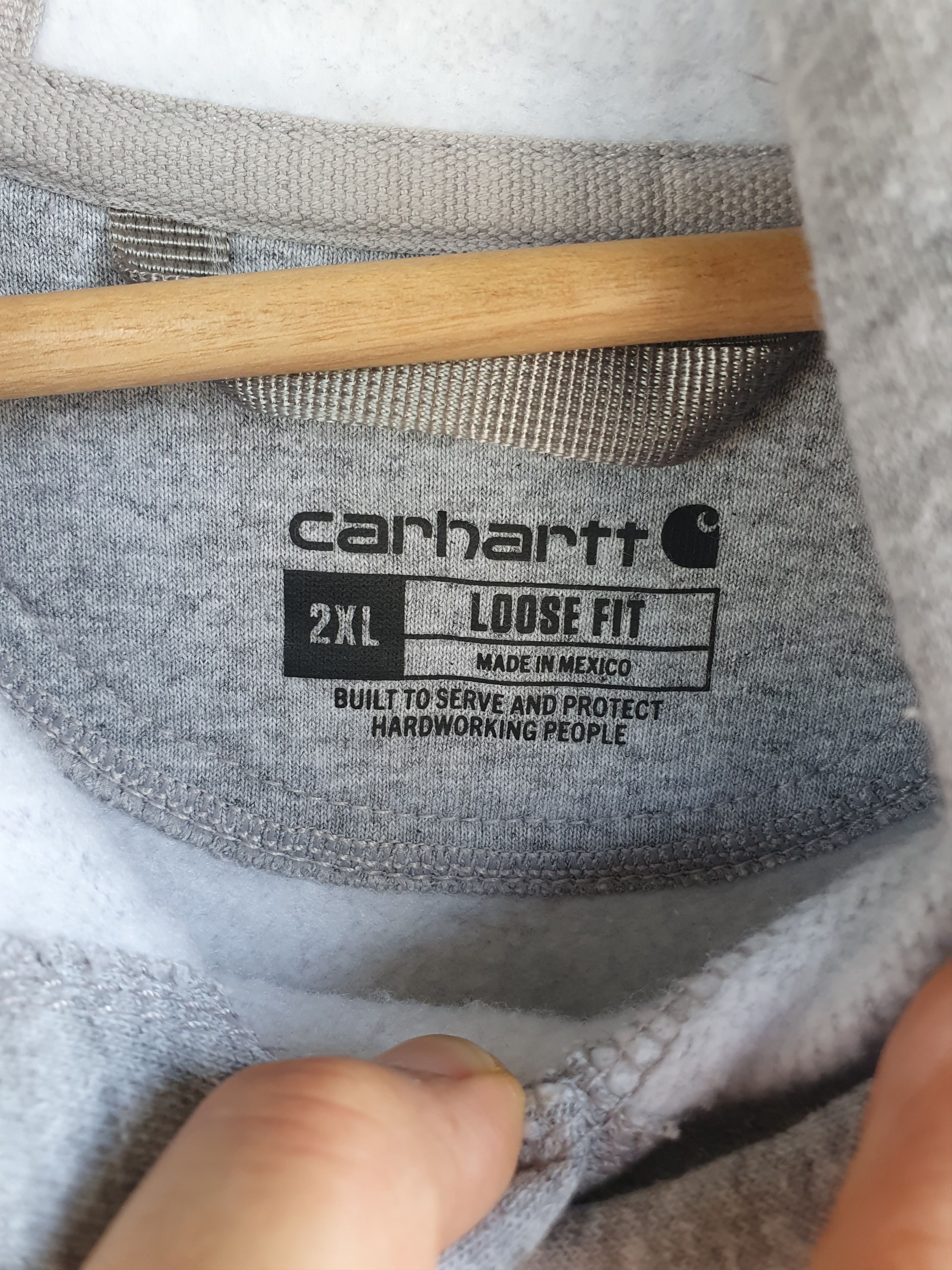 Carhartt Carhartt Hoodie Loose Fit K288 E20 Kingswood Sleeve Logo 2XL Size US XXL / EU 58 / 5 - 2 Thumbnail