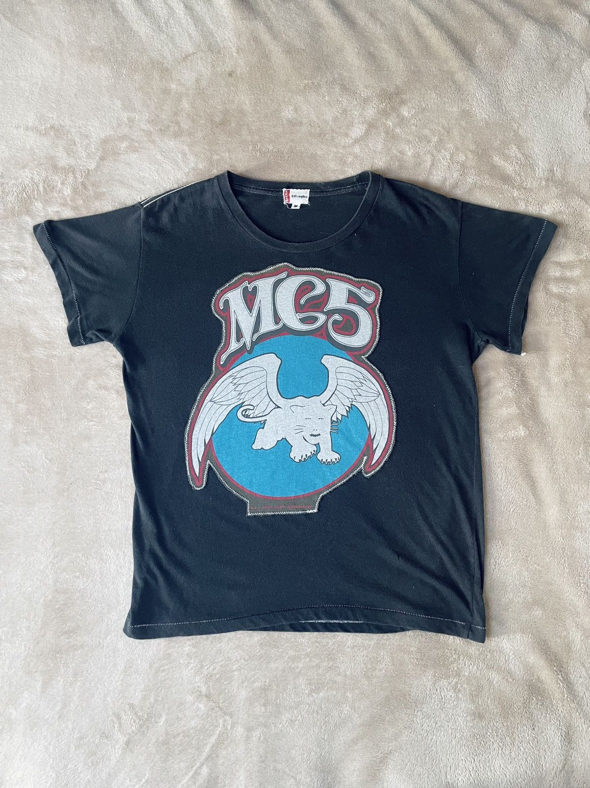 Levi’s 60’s Replica T-Shirt – MC5 Bandshirt – size M
