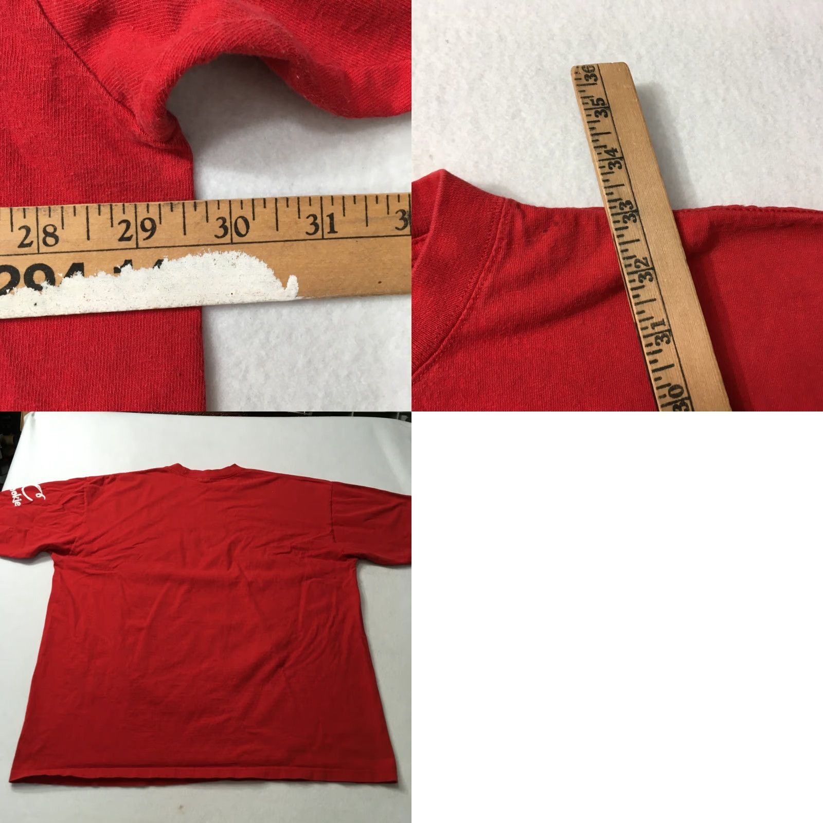 Vintage Shaka Wear Cookies Shirt Mens Red Graphic Logo Streetwear Tee T-Shirt 4XL Size US XXL / EU 58 / 5 - 8 Thumbnail