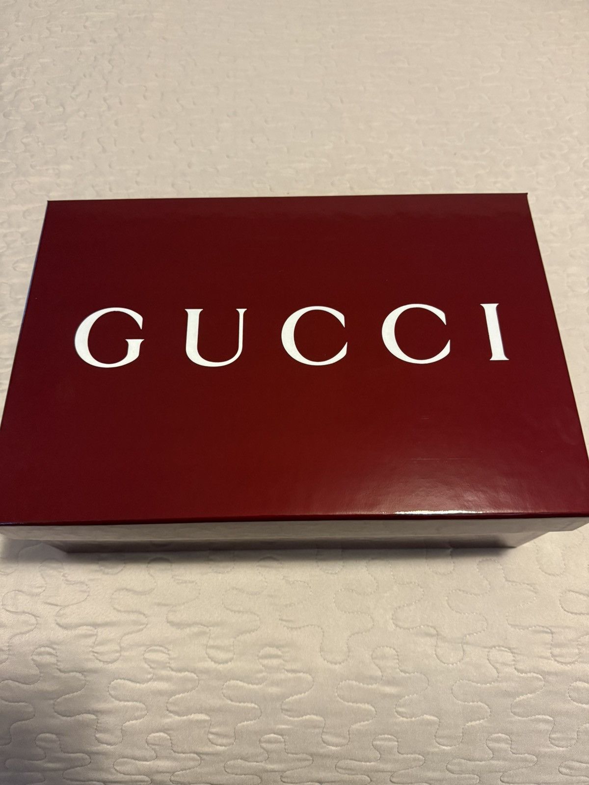 Gucci Gucci Men's Leather Re-Web Sneaker Size US 10.5 / EU 43-44 - 7 Thumbnail