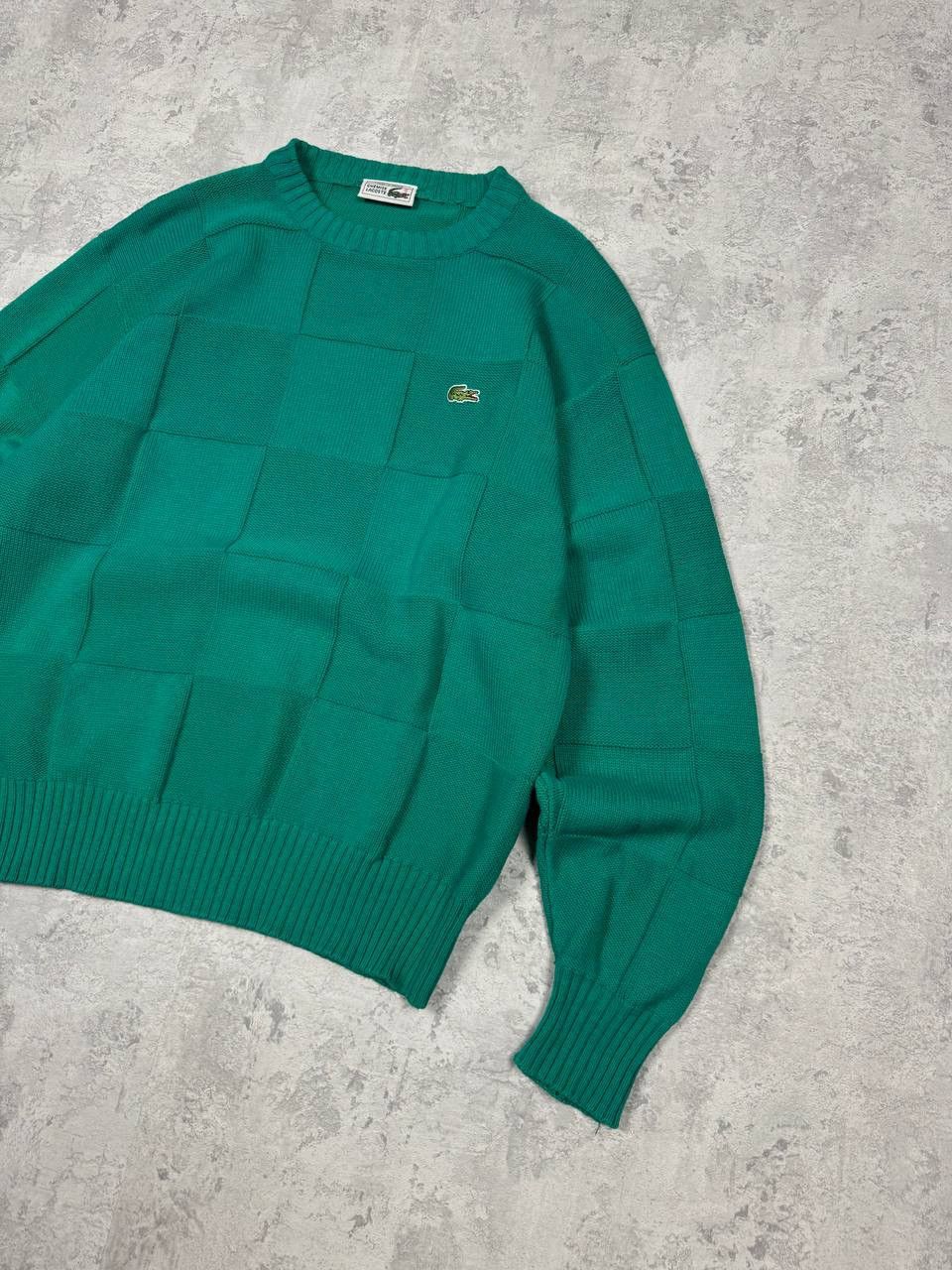 Lacoste Vintage Lacoste Y2K Green Sweater Size L-XL Size US L / EU 52-54 / 3 - 3 Thumbnail