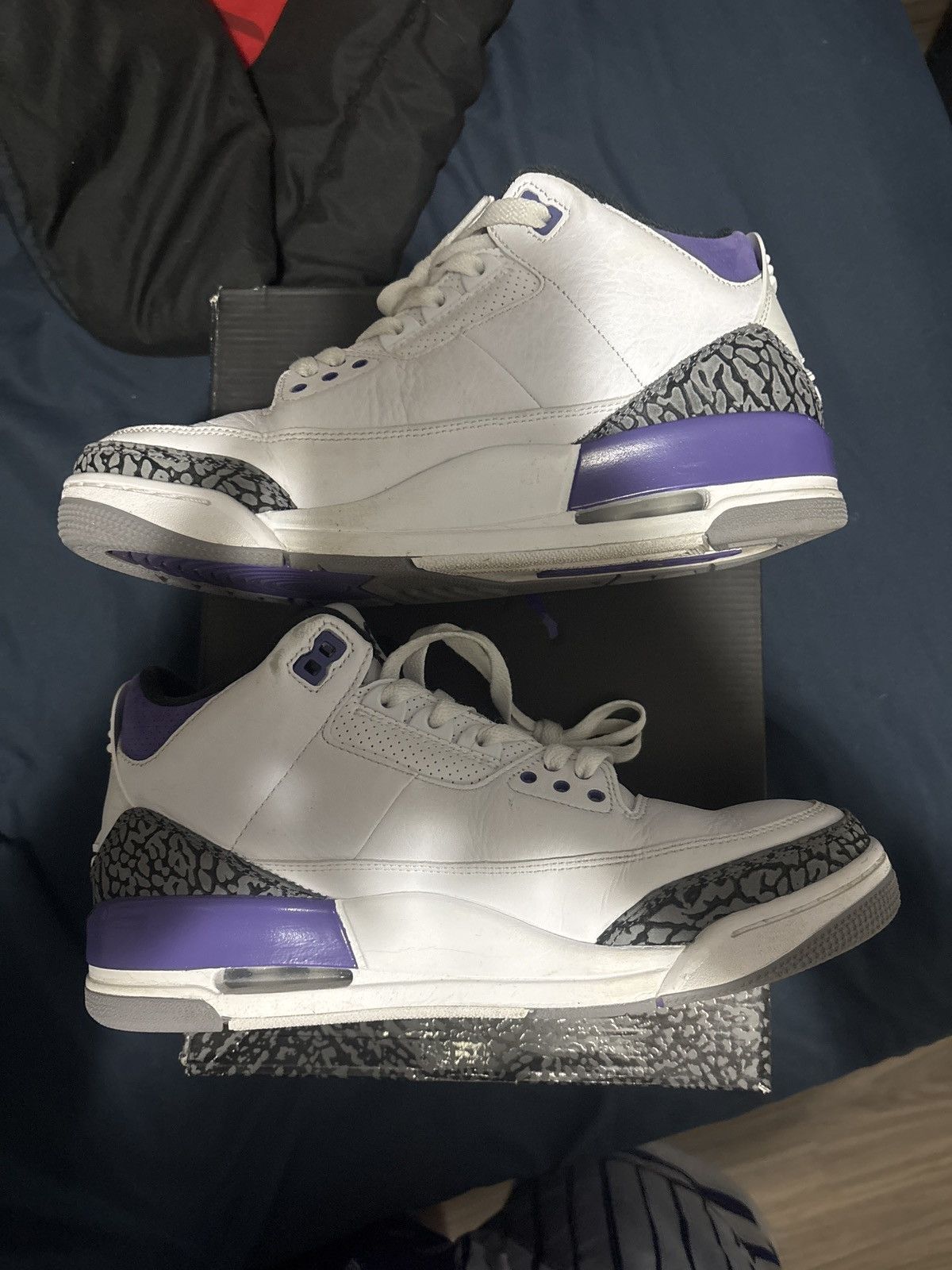 Jordan Brand Jordan 3 “Dark Iris” Size US 9 / EU 42 - 5 Thumbnail