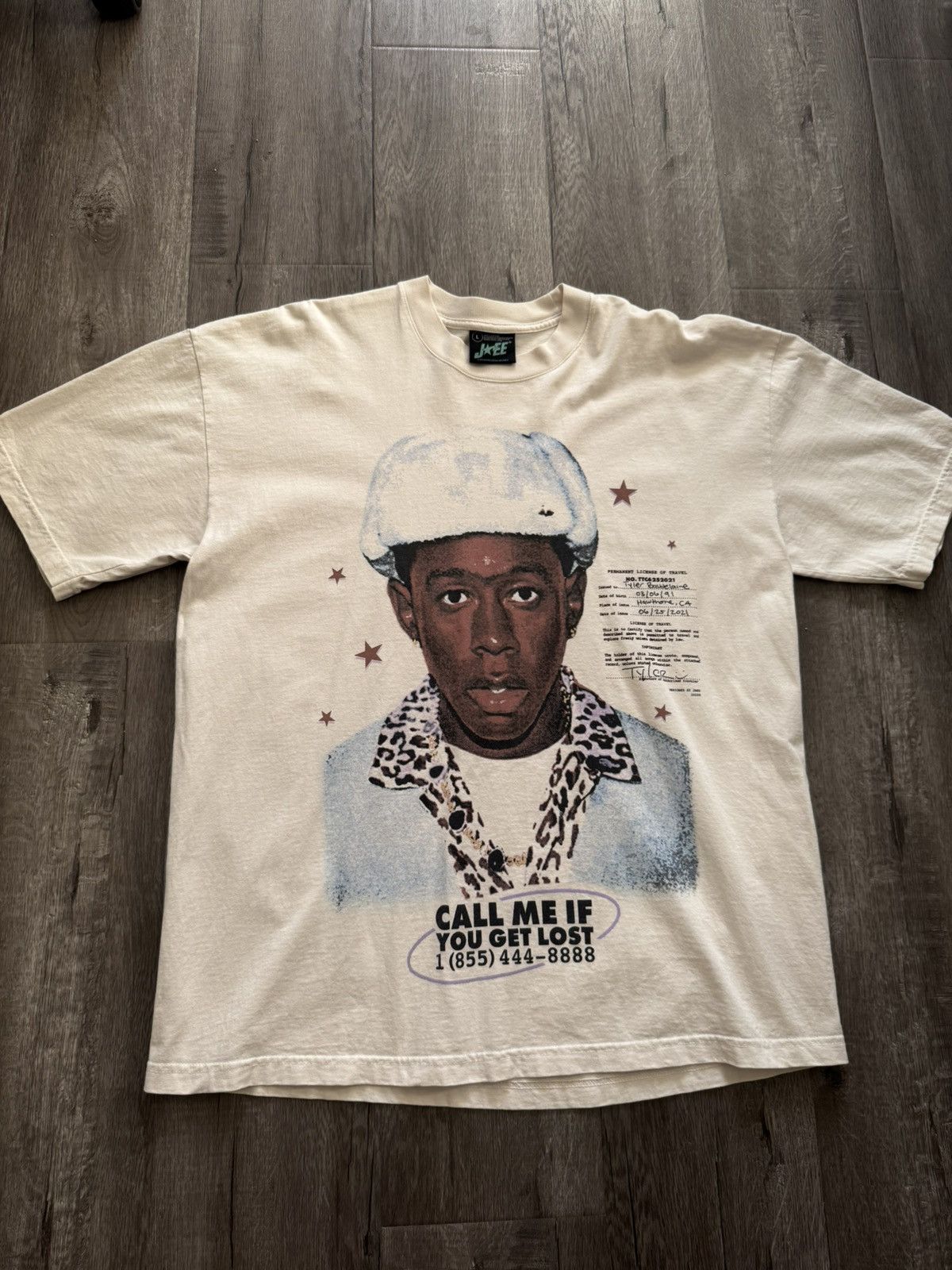 Vintage Tyler The Creator x JAEE “Call Me If You Get Lost” tee Size US L / EU 52-54 / 3 - 1 Thumbnail