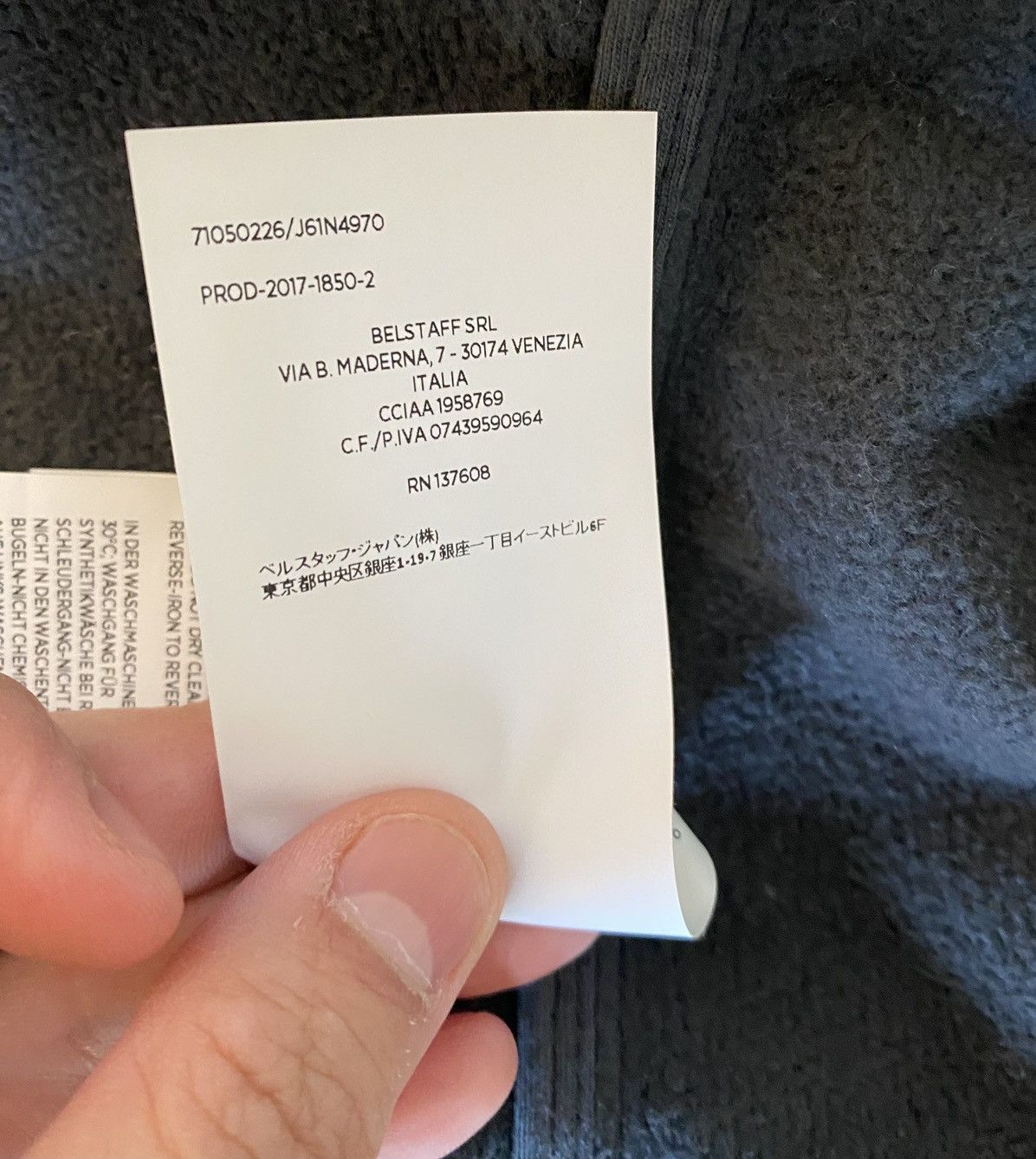 Belstaff Belstaff Weybridge Rubberized Jacket - Black EUC Size US L / EU 52-54 / 3 - 9 Thumbnail