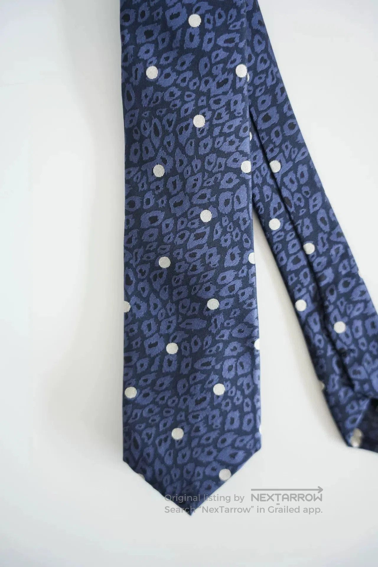Yohji Yamamoto Yohji Yamamoto Leopard Print Silk Tie. Size ONE SIZE - 2 Thumbnail