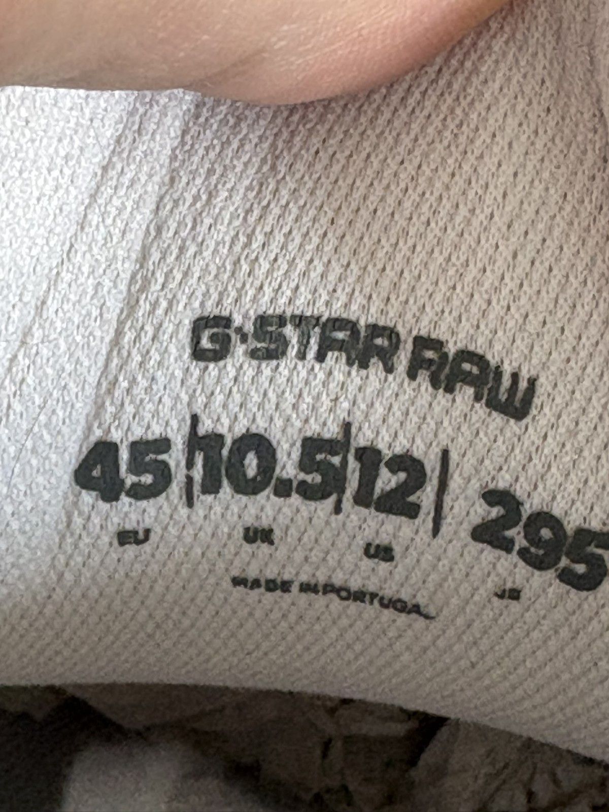 G-Star G-Star RAW leather sneakers white suede men's size 45 Size US 12 / EU 45 - 9 Thumbnail