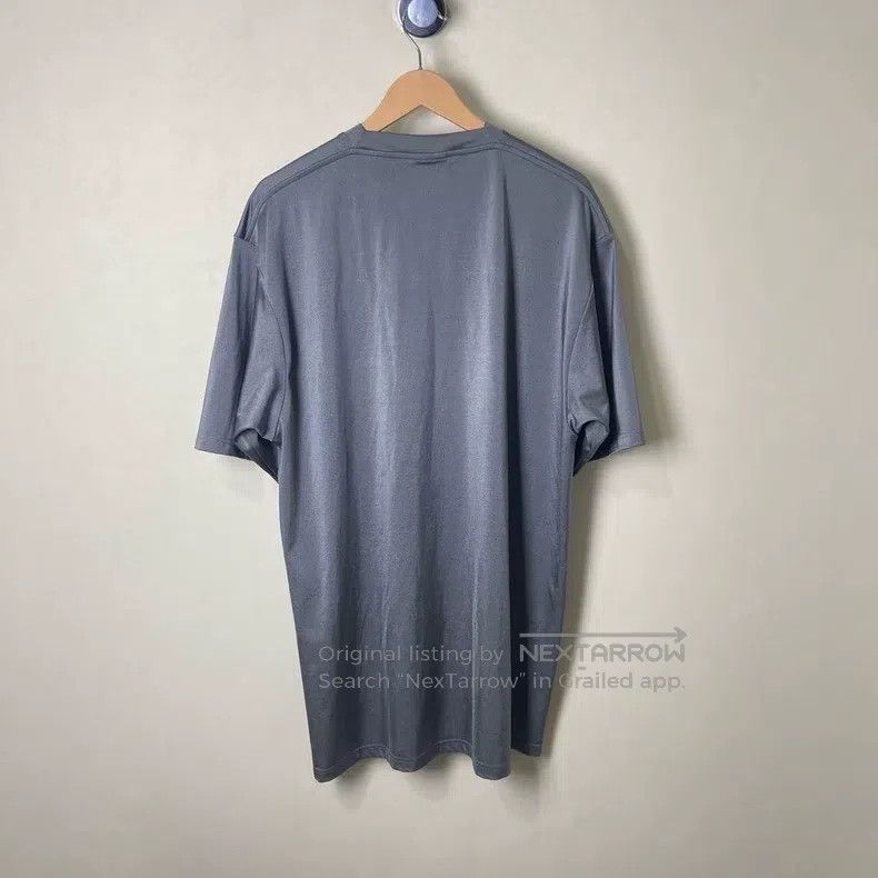 Balenciaga Balenciaga Silver Grey Quick-Dry Short Sleeve T-Shirt with Size US M / EU 48-50 / 2 - 2 Thumbnail