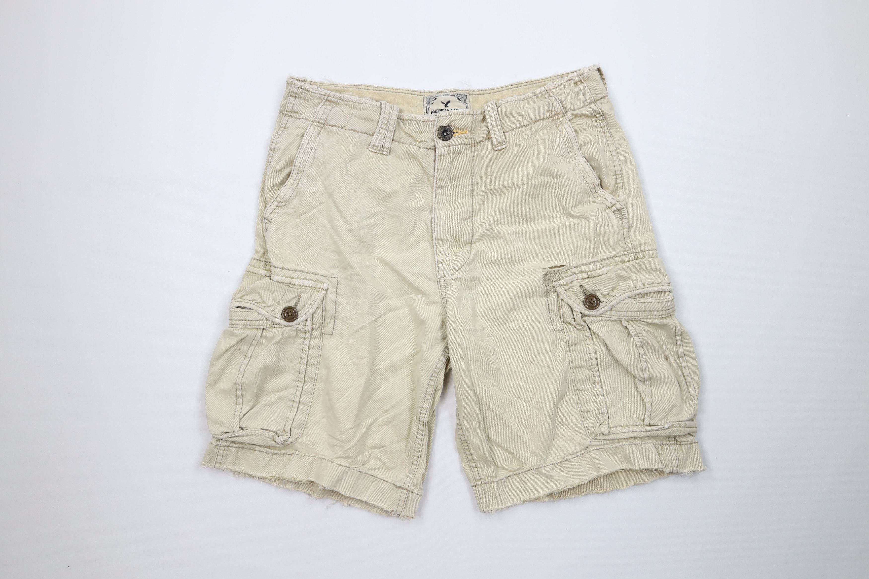 American Eagle Outfitters Vintage Y2K American Eagle Outfitters Cargo Shorts Size US 30 / EU 46 - 1 Thumbnail