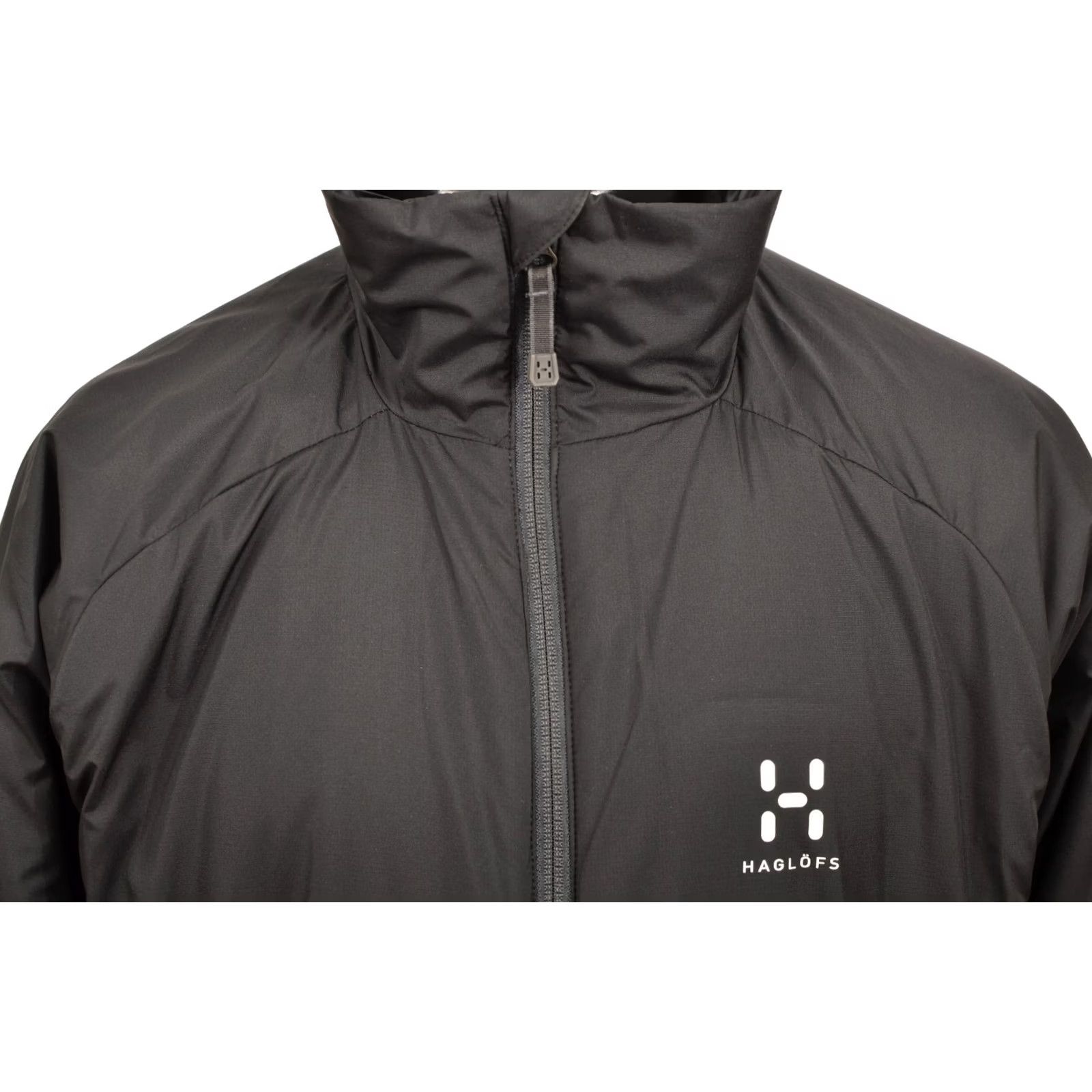 Vintage Haglöfs Barrier III 3 Jacket Pertex Classic Eco Outdoor Hiking Size M Jacket Men Black Windbreaker Size US M / EU 48-50 / 2 - 2 Thumbnail