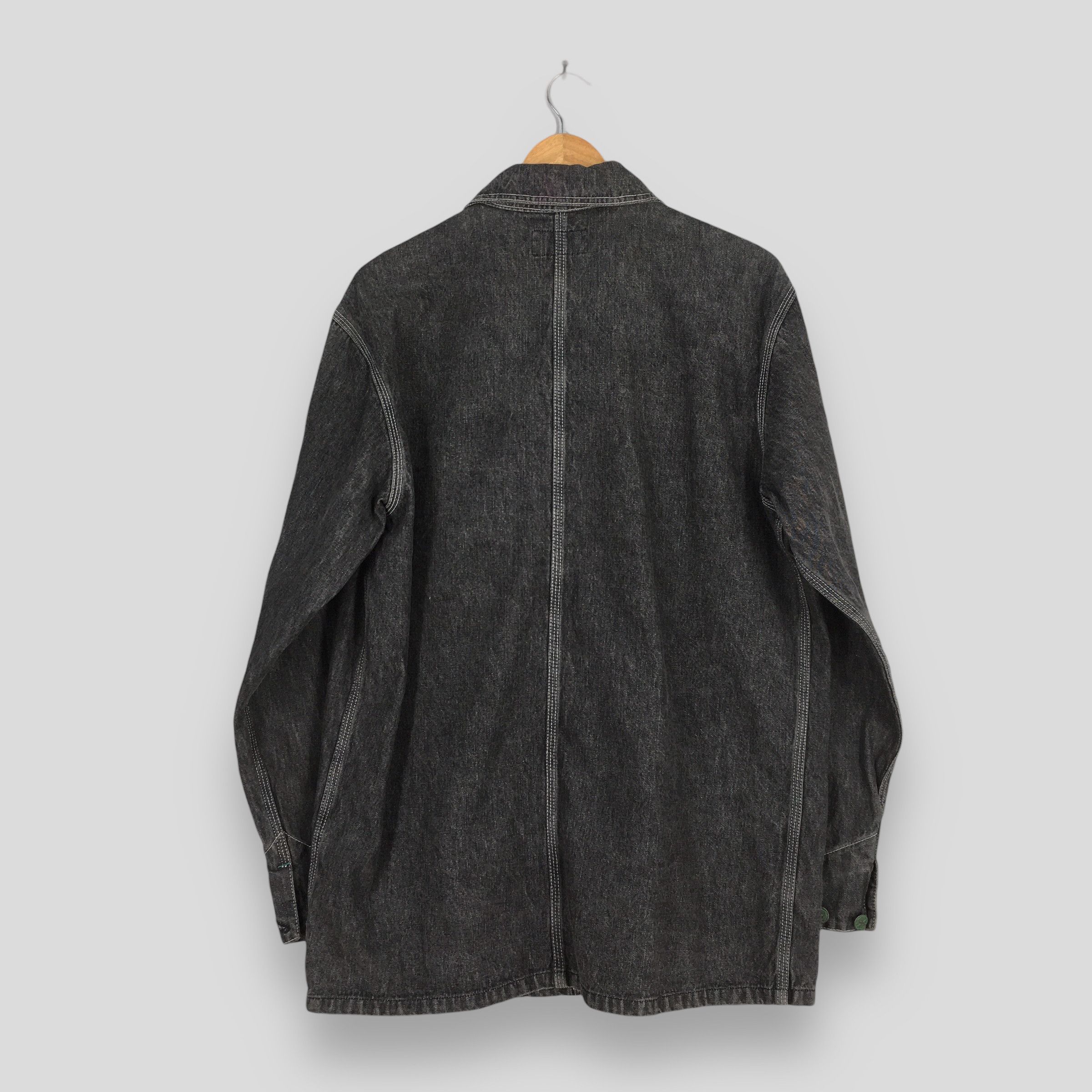 Oshkosh Vintage 1980s Osh Kosh Jeans Chore Labour Jacket Large Size US L / EU 52-54 / 3 - 9 Thumbnail
