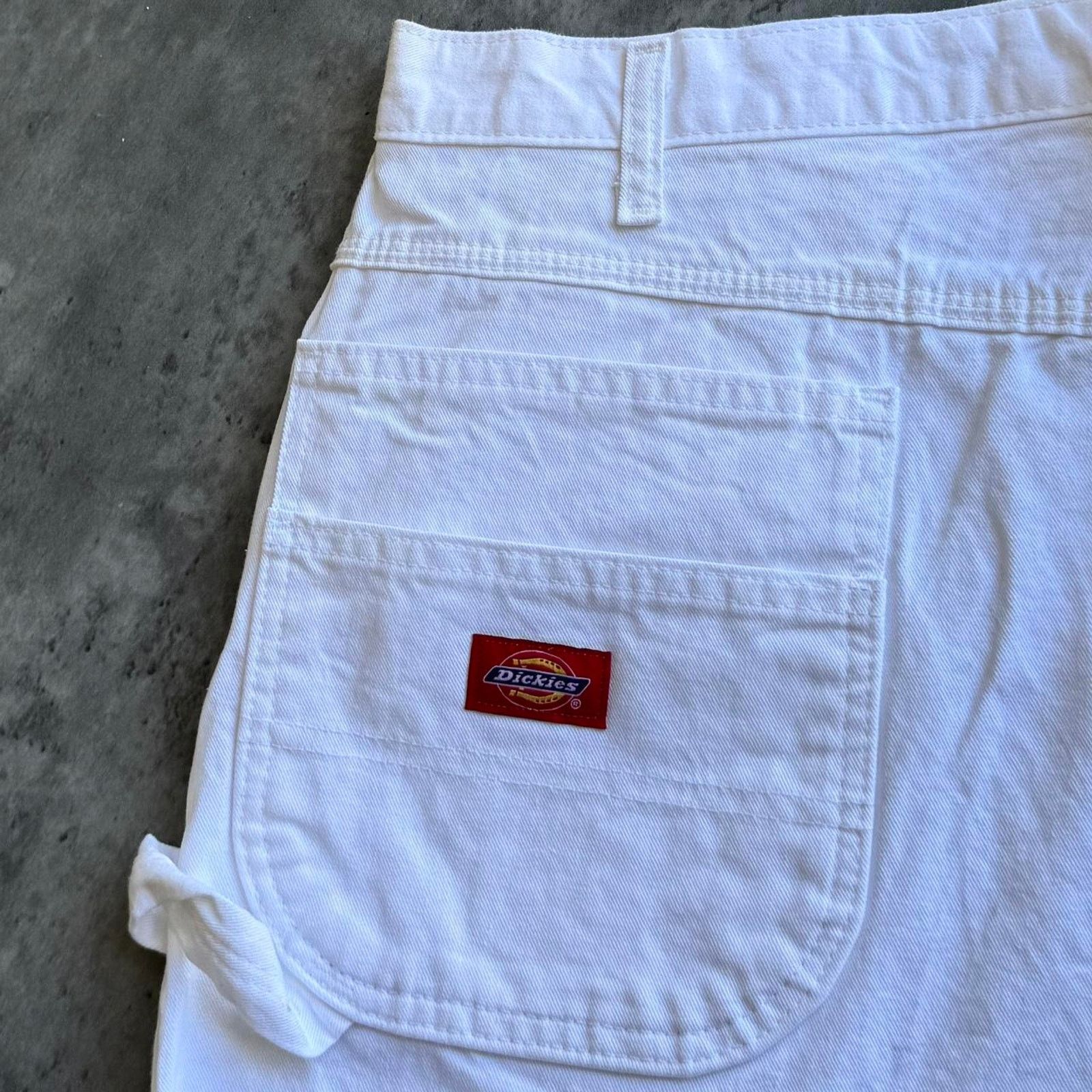 Carhartt × Carhartt Wip × Dickies Vintage Carhartt Style Baggy White Painters Carpenter Pants Size US 40 / EU 56 - 4 Thumbnail
