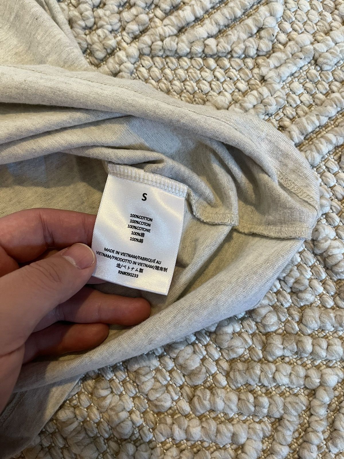 Fear of God FOG Essentials 1977 Tee Light Oatmeal - Large Size US L / EU 52-54 / 3 - 5 Thumbnail
