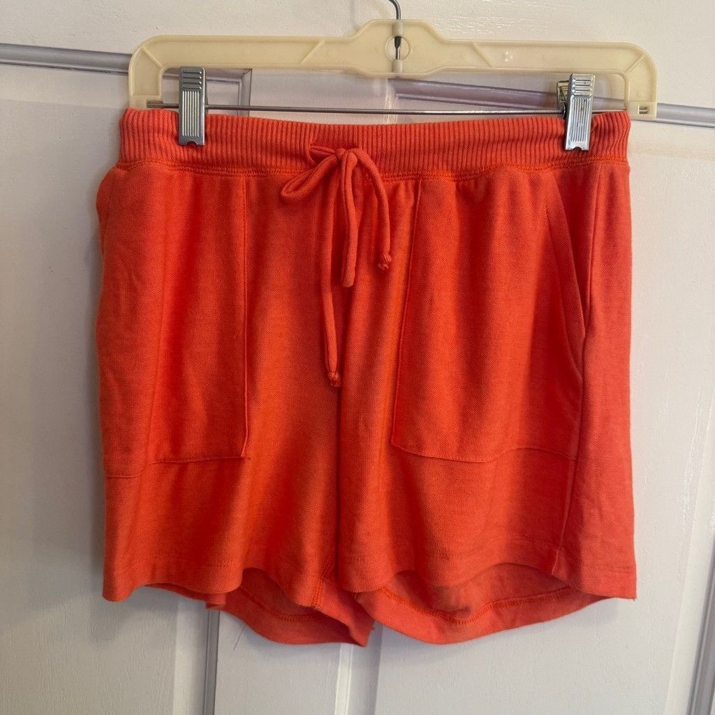Chaser Brand Women's Chaser LA Shorts Size S Orange Size 27" / US 4 / IT 40 - 2 Thumbnail
