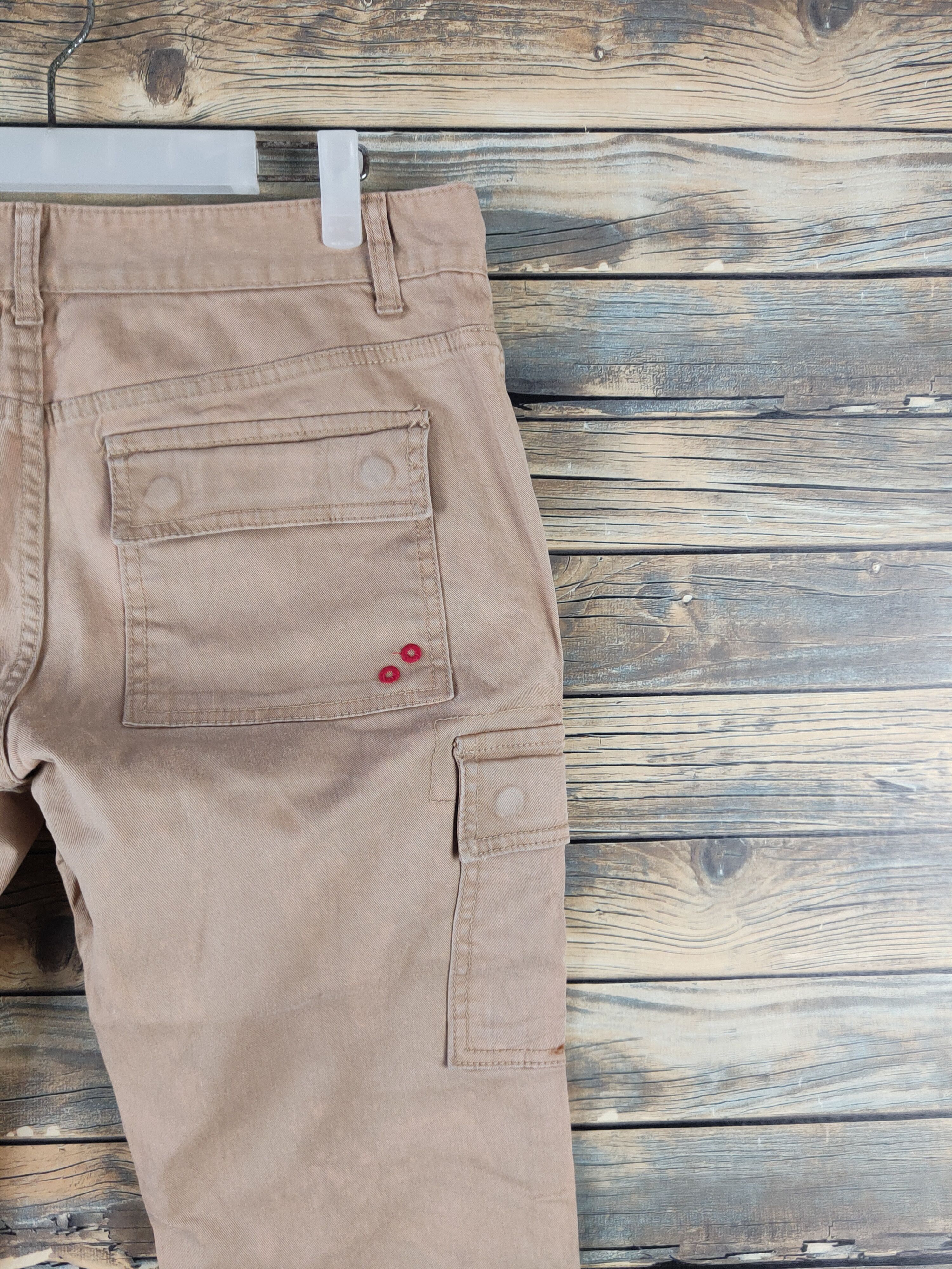 Japanese Brand DL Japanese Brand Brown Multipocket Cargo Pants #1338 Size 32" / US 10 / IT 46 - 10 Thumbnail