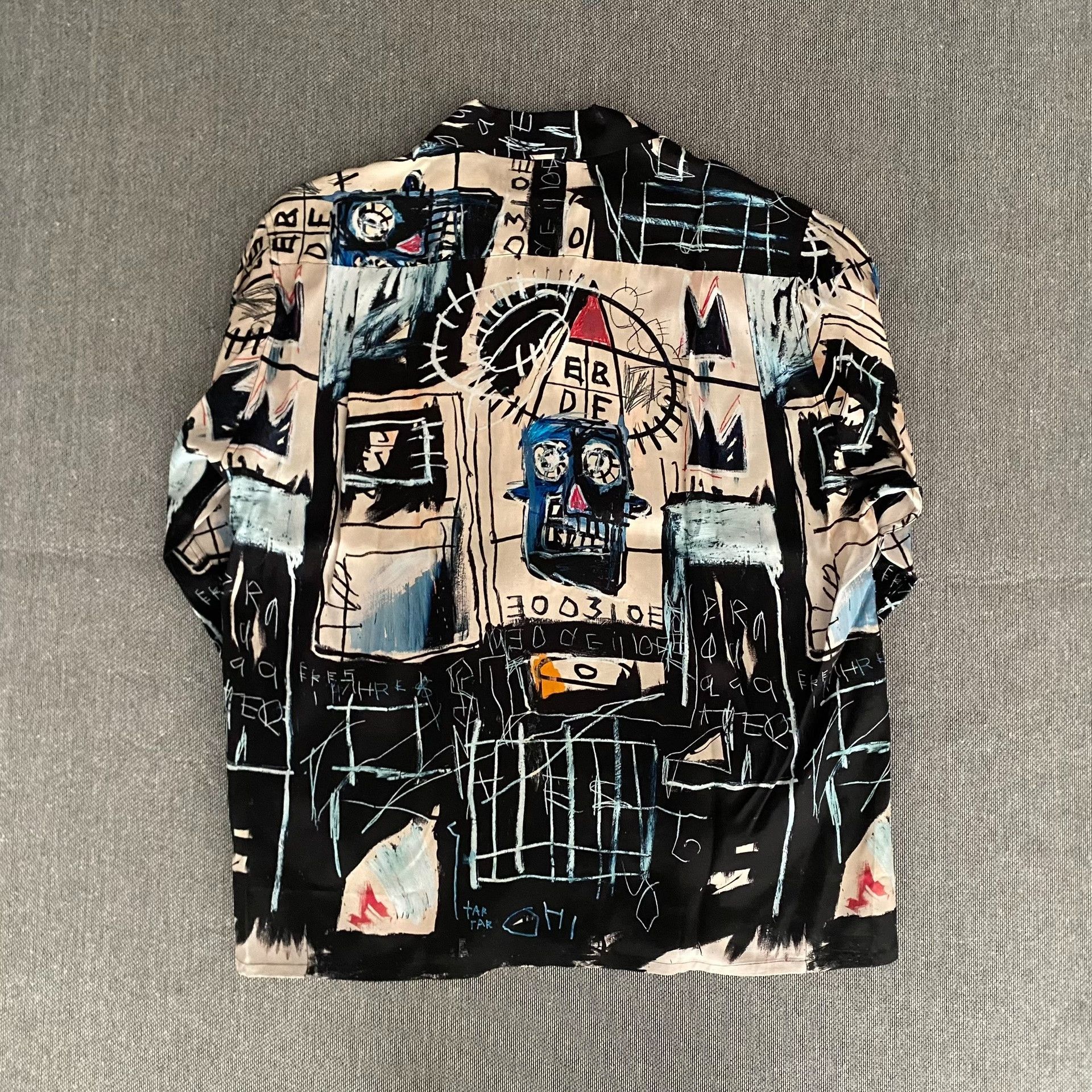 Wacko Maria Wacko Maria Basquiat Hawaiian Shirt Size US XL / EU 56 / 4 - 2 Thumbnail