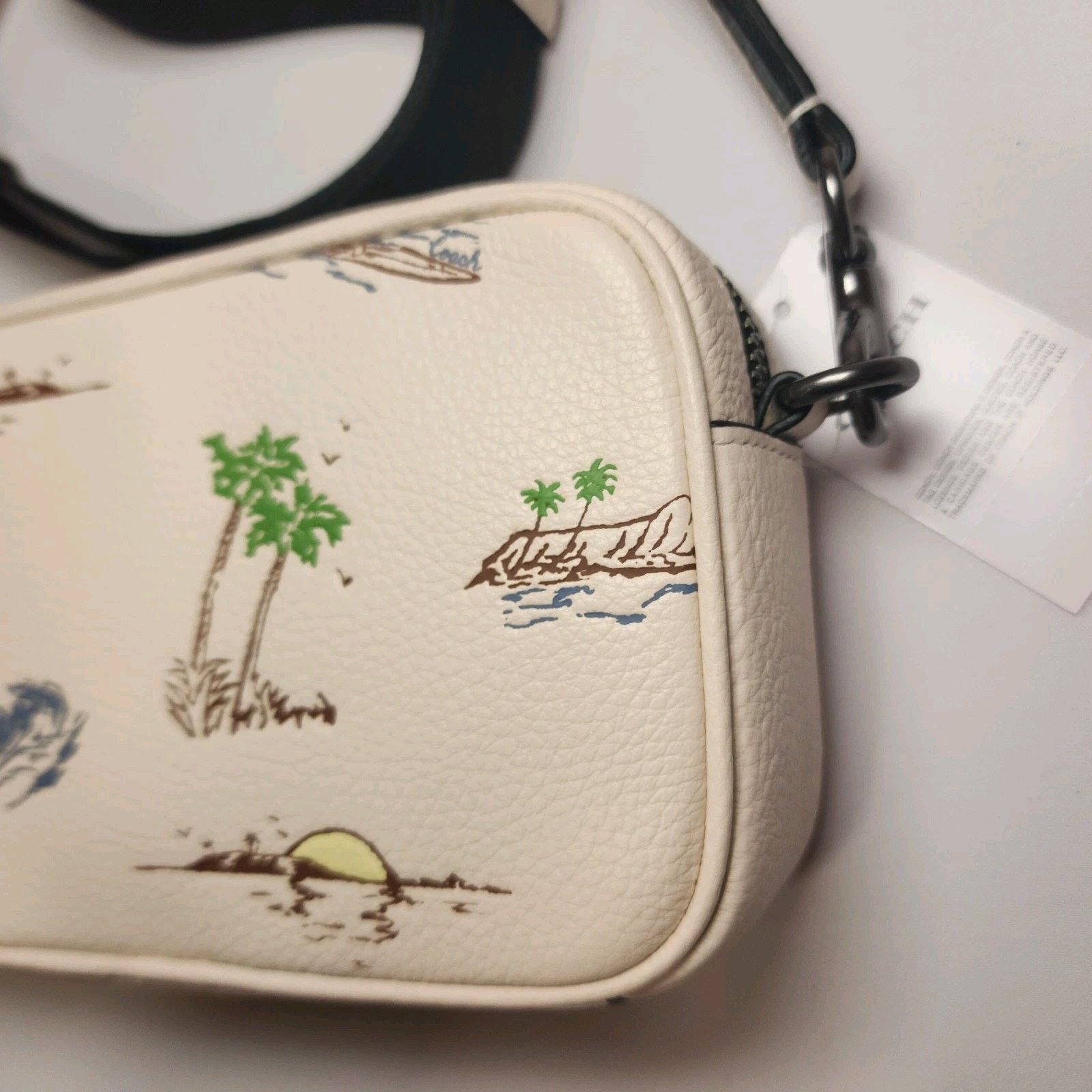 Coach NWT COACH CBI35 Jayden Crossbody Bag Surf Print Chalk Size ONE SIZE - 5 Thumbnail