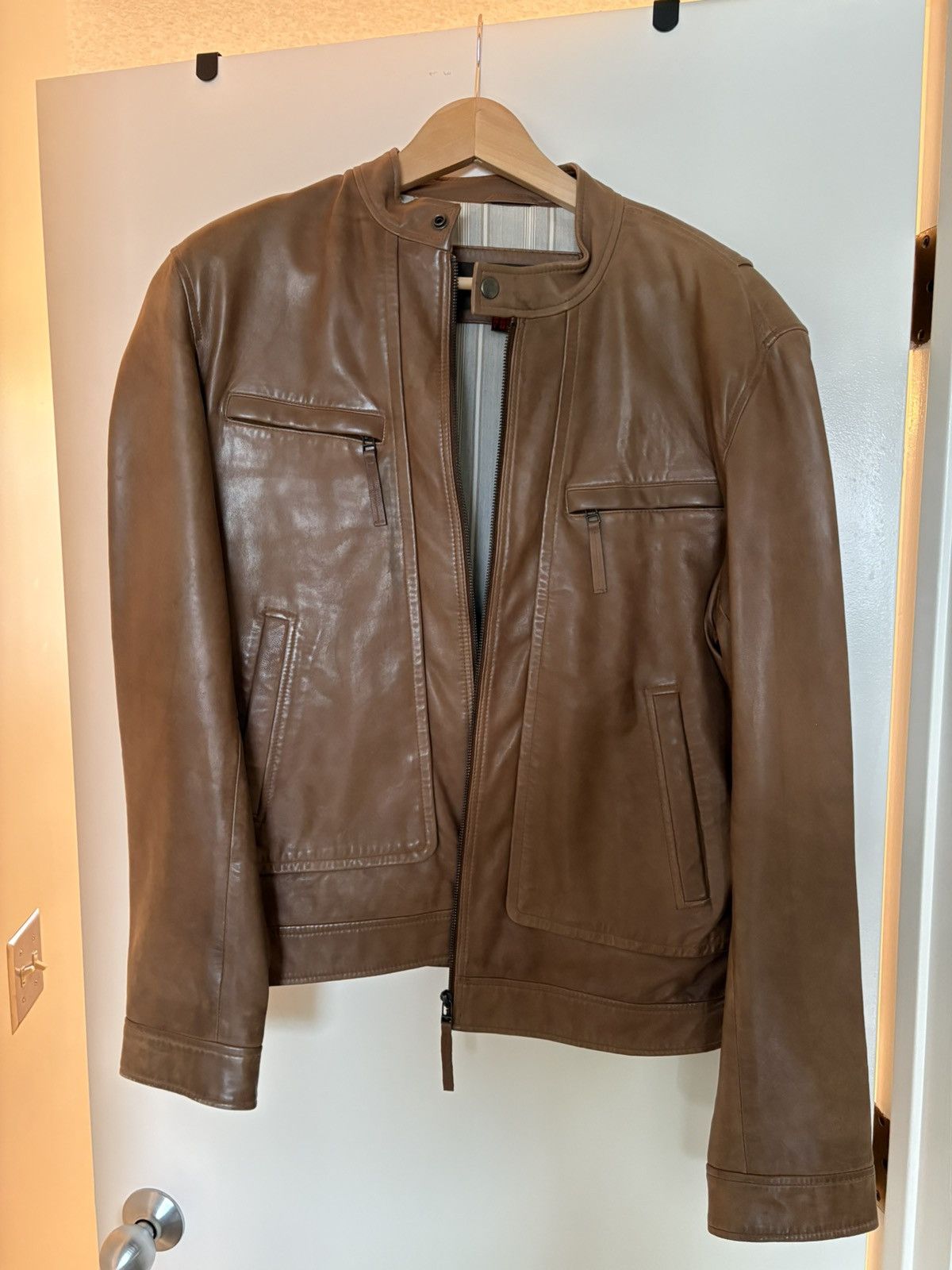 Danier Brown Danier vintage leather jacket Size US L / EU 52-54 / 3 - 1 Thumbnail