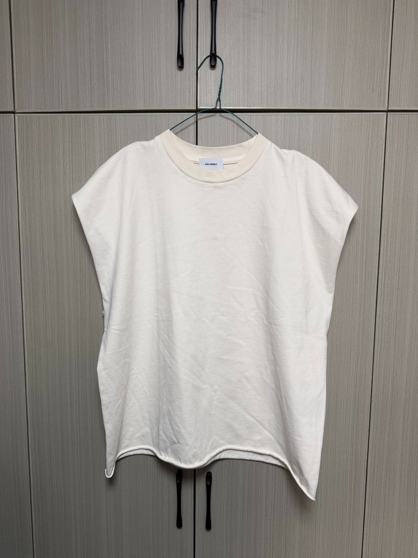 Askyurself Askyurself White Tank Top it_40 Women Size S / US 4 / IT 40 - 1 Thumbnail