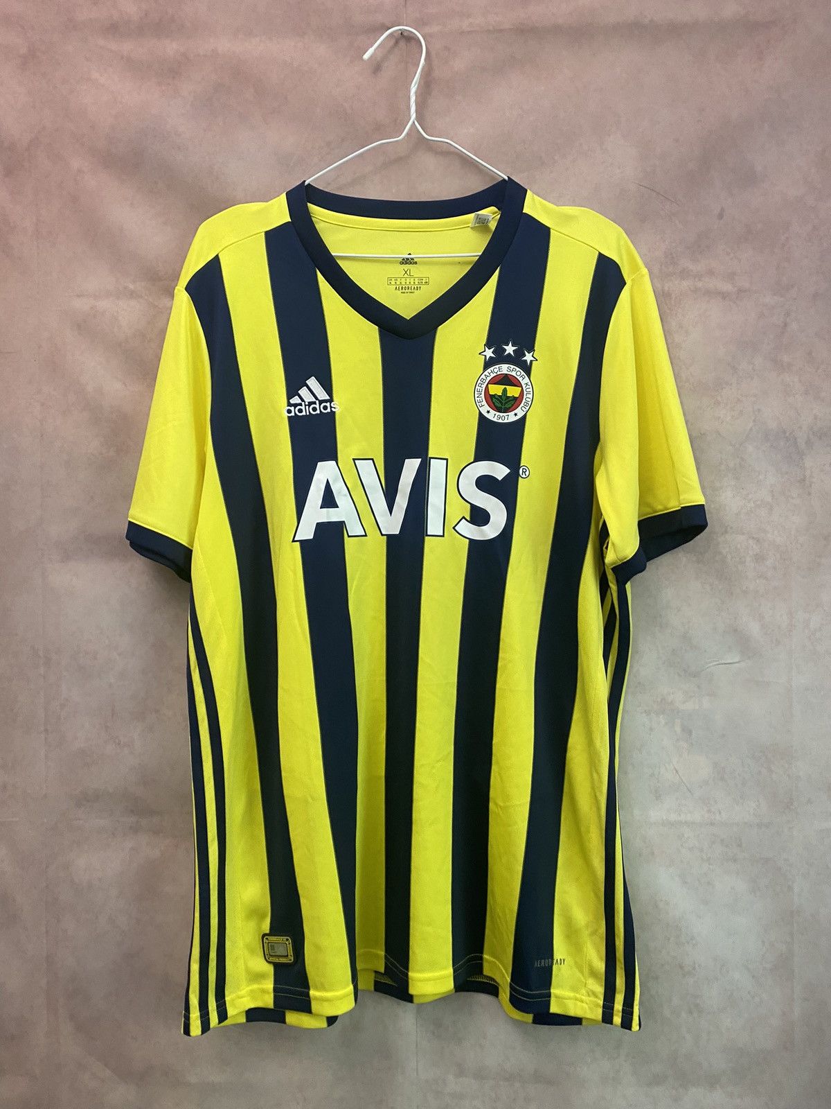 Adidas Adidas SK Fenerbahce 2020/2021 Home Football Jersey Shirt Size US XL / EU 56 / 4 - 1 Thumbnail