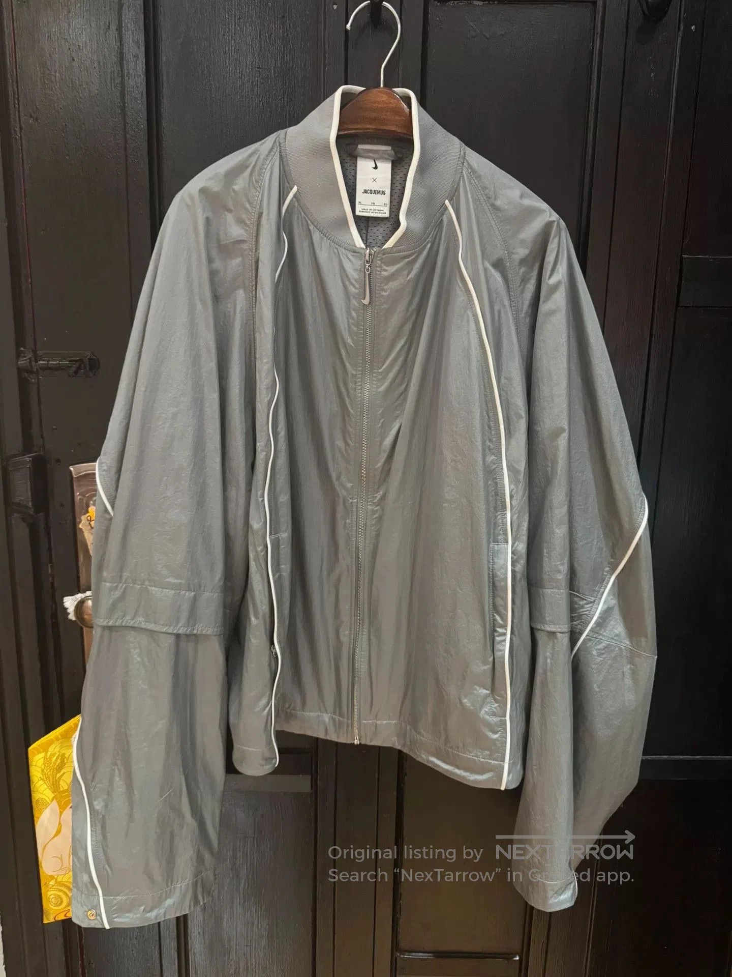 Jacquemus Nike x Jacquemus Gray Windbreaker Jacket. Size XL / US 12-14 / IT 48-50 - 1 Thumbnail