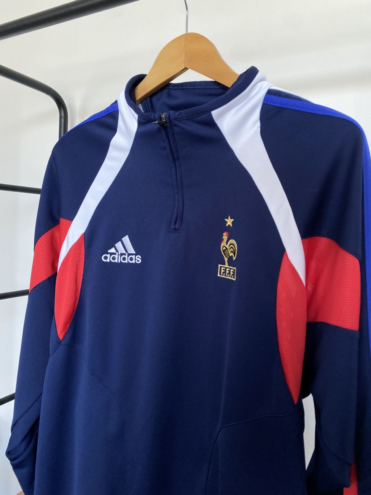 Adidas × Vintage Vintage Adidas France 2003 training jersey Size US M / EU 48-50 / 2 - 2 Thumbnail