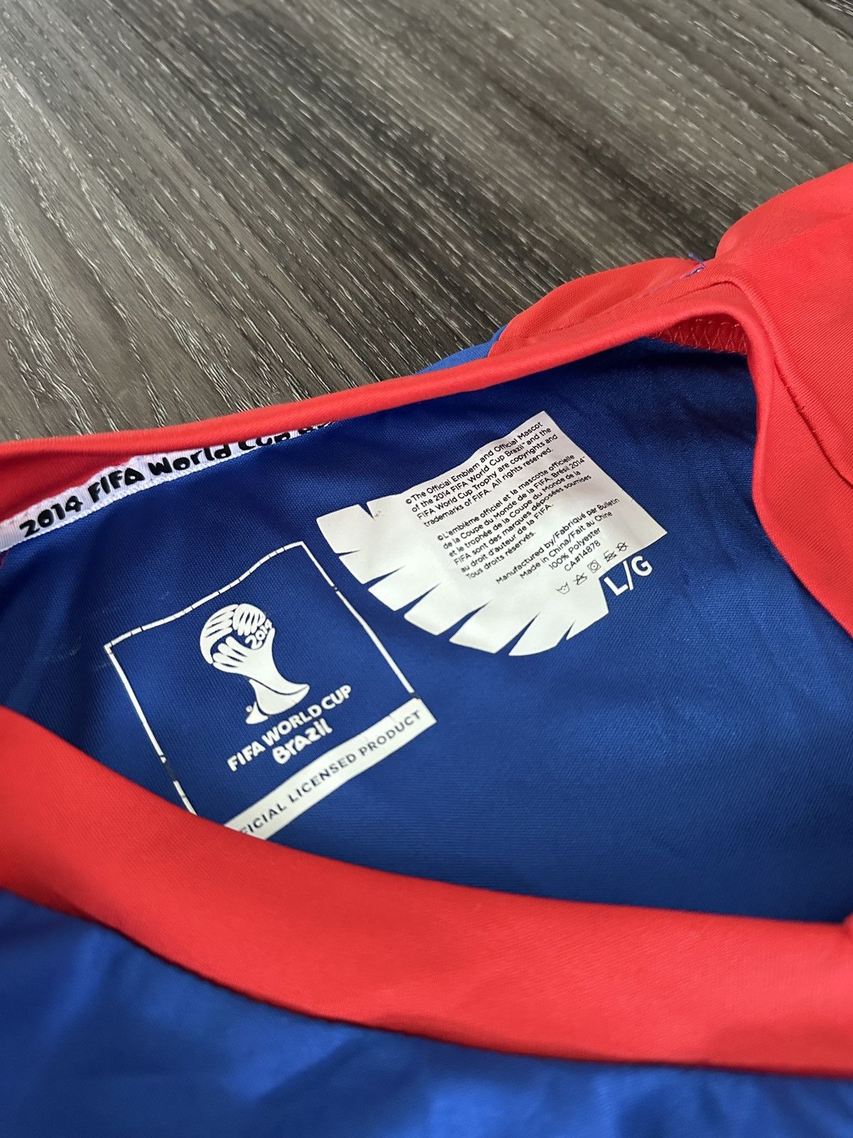 Other FIFA World Cup Brazil CROATIA Jersey Size US L / EU 52-54 / 3 - 4 Thumbnail