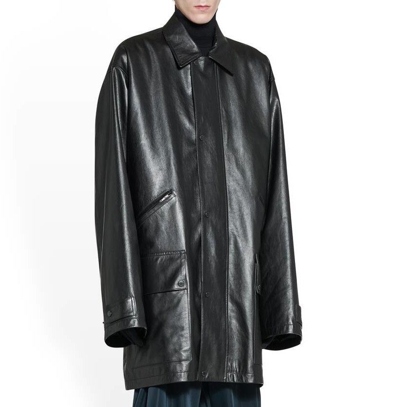 Balenciaga o1bcso1str0125 Parka in Black Size US S / EU 44-46 / 1 - 6 Thumbnail
