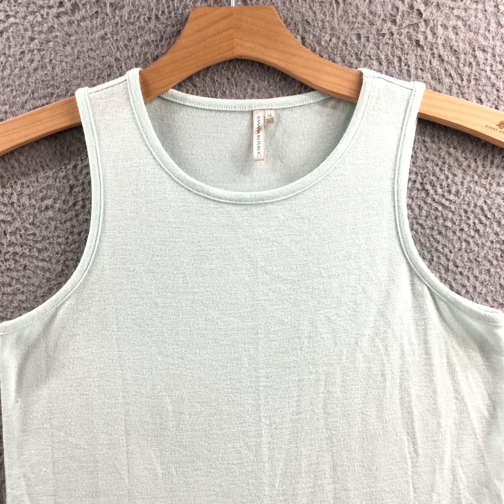 Banana Republic Banana Republic Tank Top Womens Medium Teal Sleeveless Pullover Casual Crew Neck Size M / US 6-8 / IT 42-44 - 2 Thumbnail