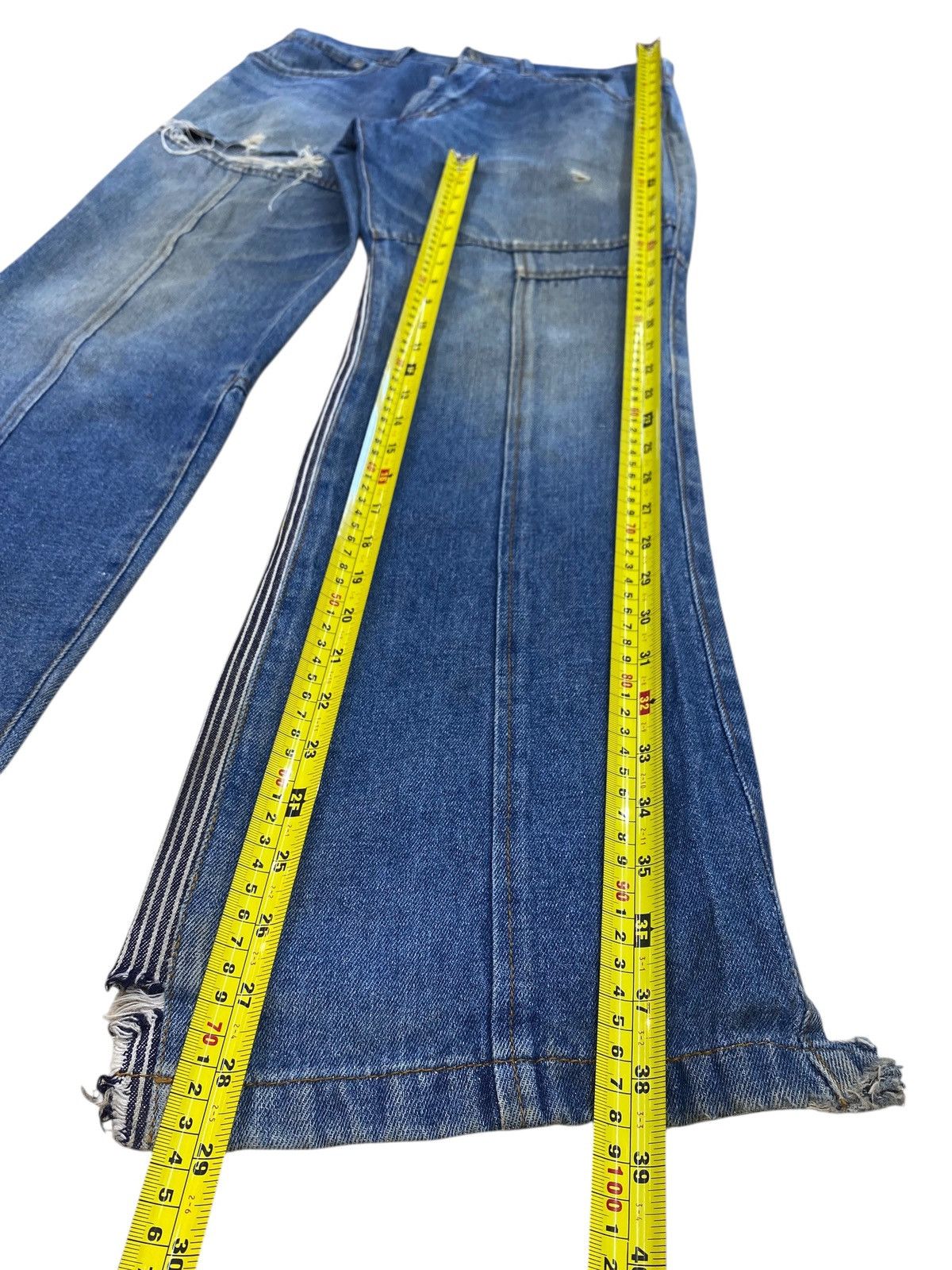 Japanese Brand Japanese Brand Arrow Line Style Wide Leg Jeans Size US 30 / EU 46 - 11 Thumbnail
