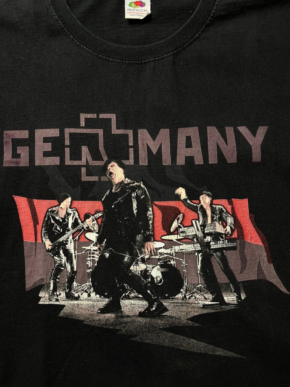 Band Tees Rammstein T-shirt vintage rock band tee size XLarge Size US XL / EU 56 / 4 - 7 Thumbnail