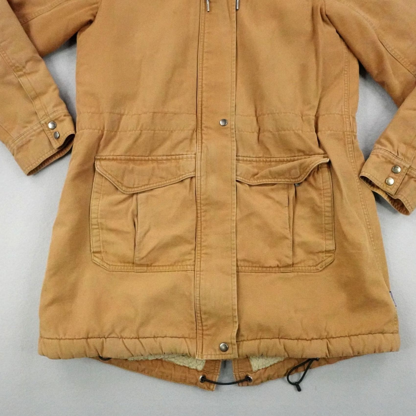 Patagonia Patagonia Coat Womens M Parka Brown Insulated Sherpa Lined Long Jacket/Coat Size M / US 6-8 / IT 42-44 - 3 Thumbnail