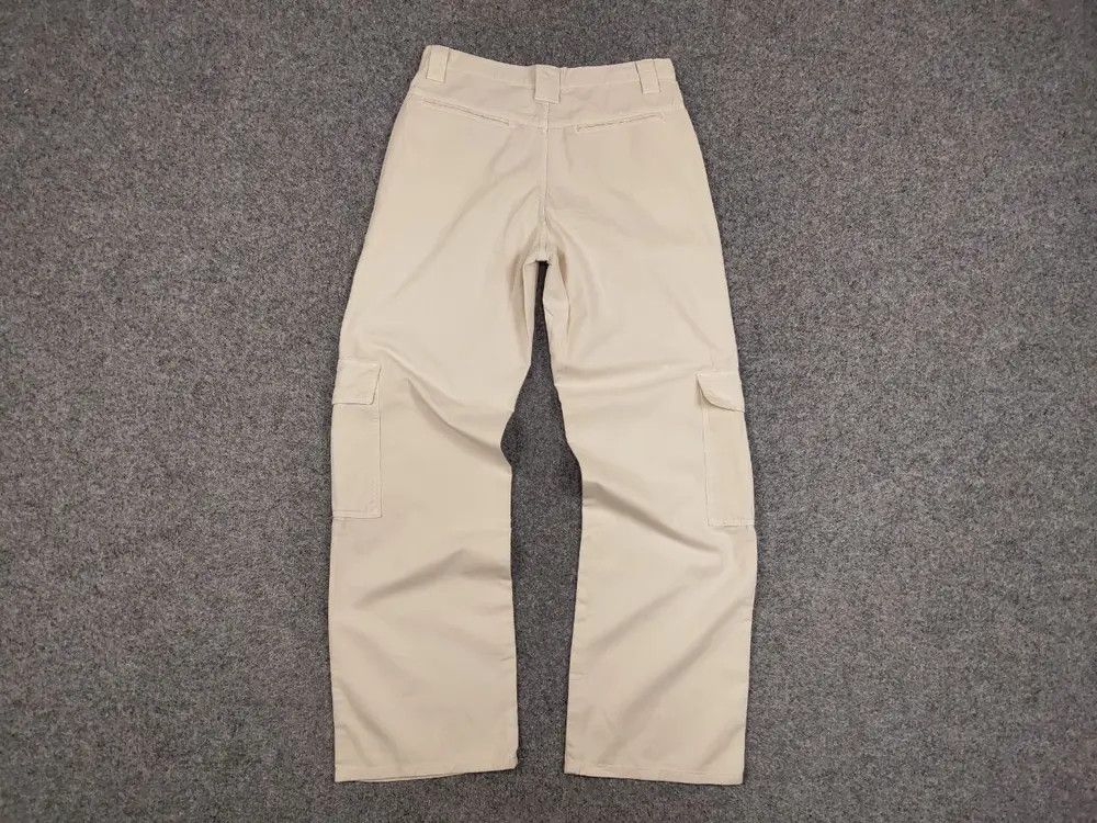 Japanese Brand Vintage 90's Japanese Baggy Beige Multi Pocket Cargo Pants Size US 31 - 7 Thumbnail
