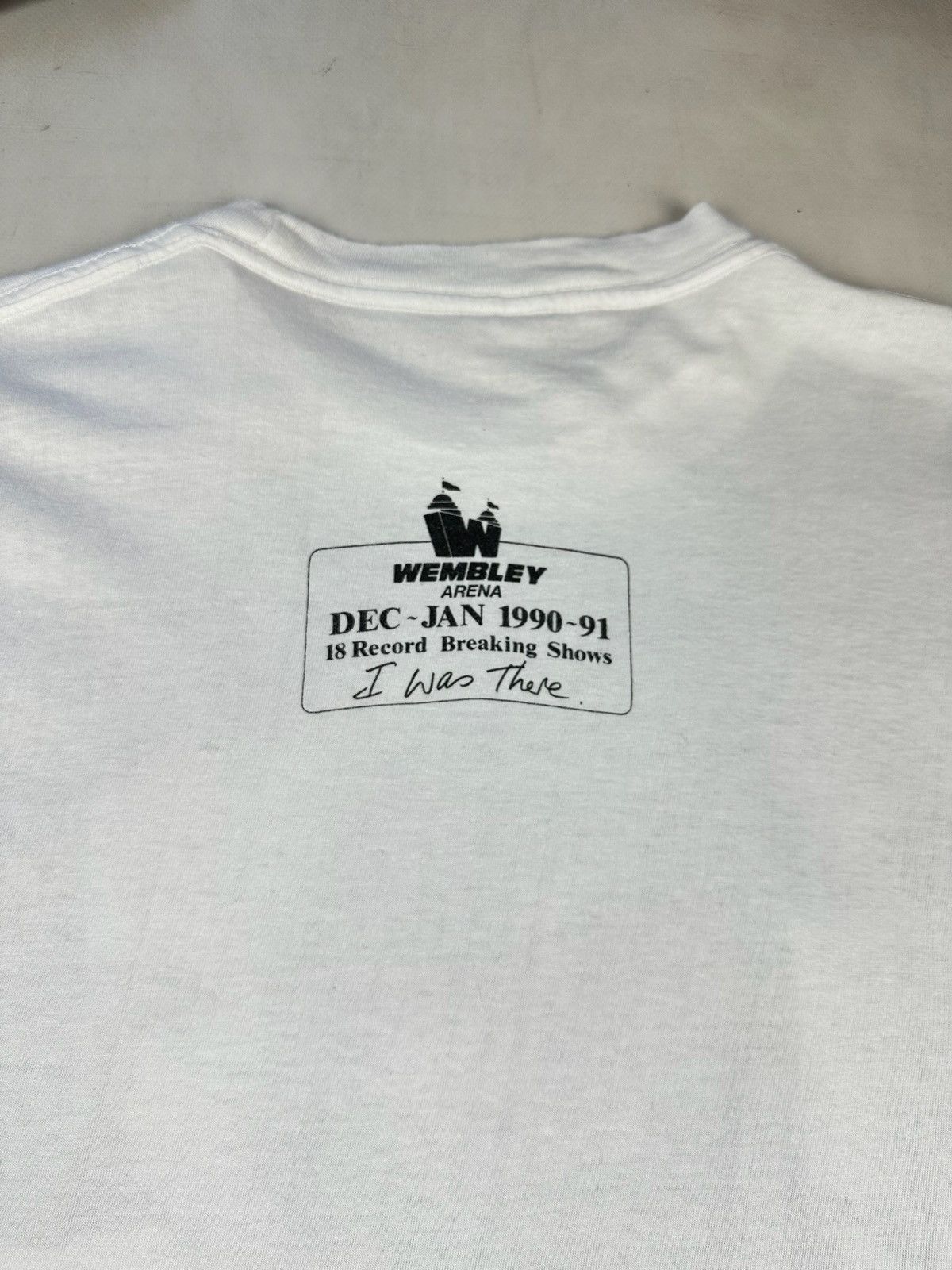 Band Tees × Vintage Vintage 1990 Cliff Richard Tour T-shirt Size US L / EU 52-54 / 3 - 5 Thumbnail