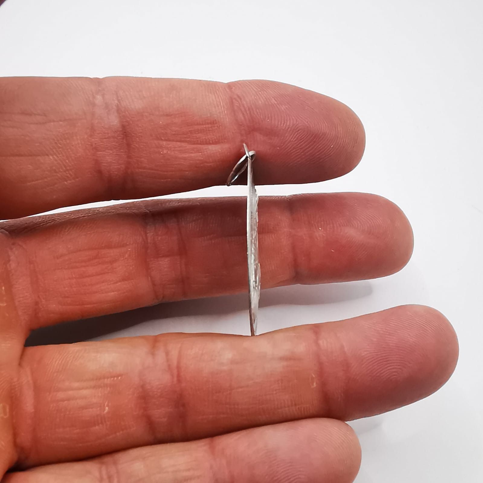 Sterling Silver Vintage Pendant "Seven-arrow 925 Sterling Silver 2,43g Size ONE SIZE - 4 Thumbnail