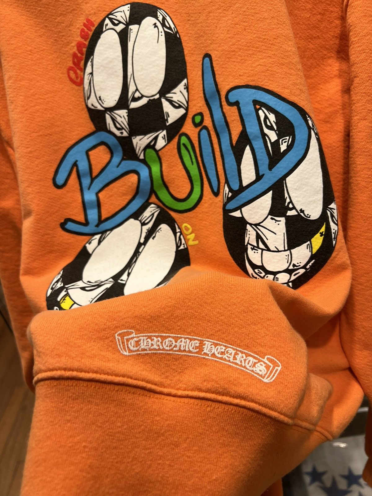 Chrome Hearts Chrome Hearts Matty Boy ‘Link’ Crewneck Sweatshirt Orange Size US XL / EU 56 / 4 - 3 Thumbnail