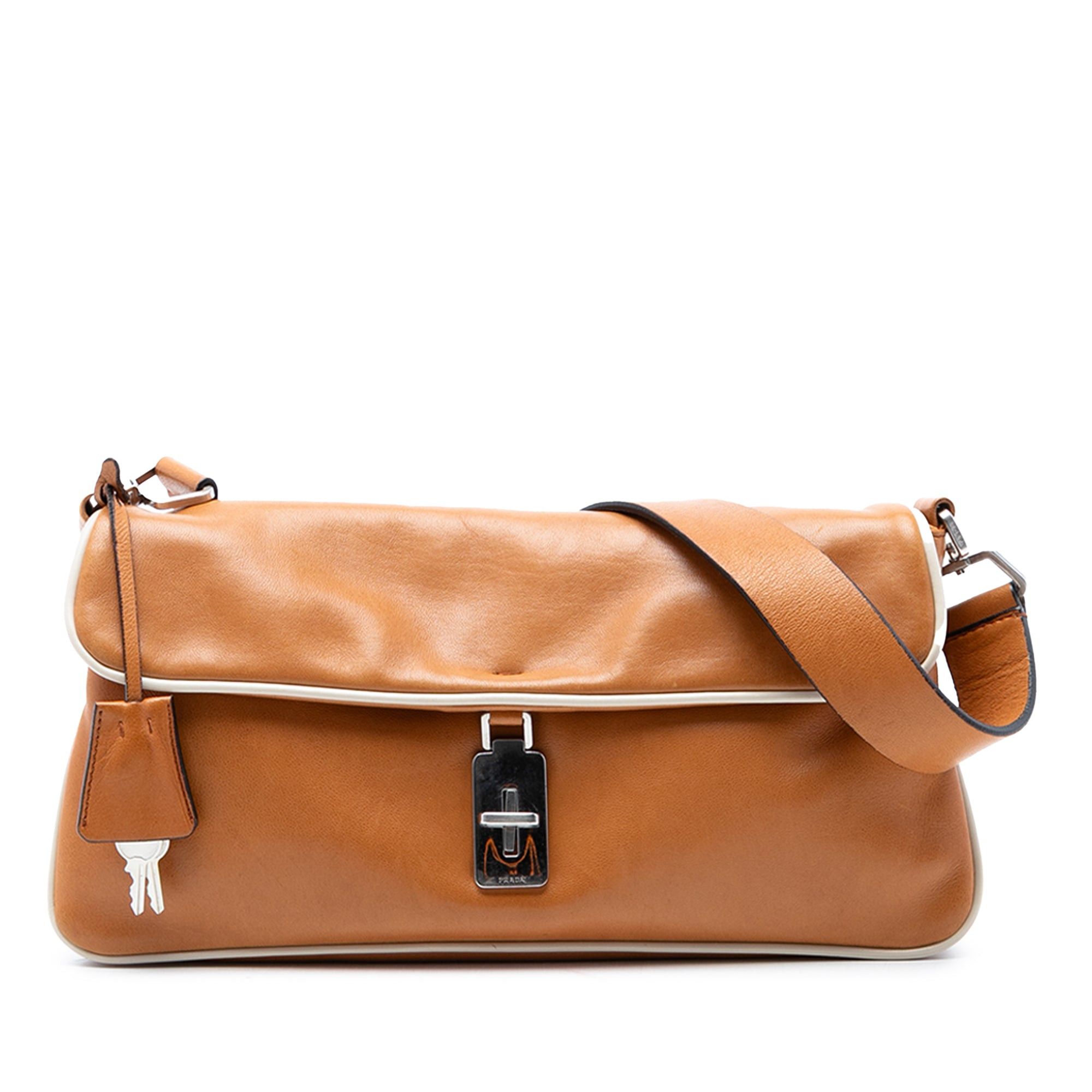 Prada Leather Shoulder Bag Size ONE SIZE - 1 Thumbnail