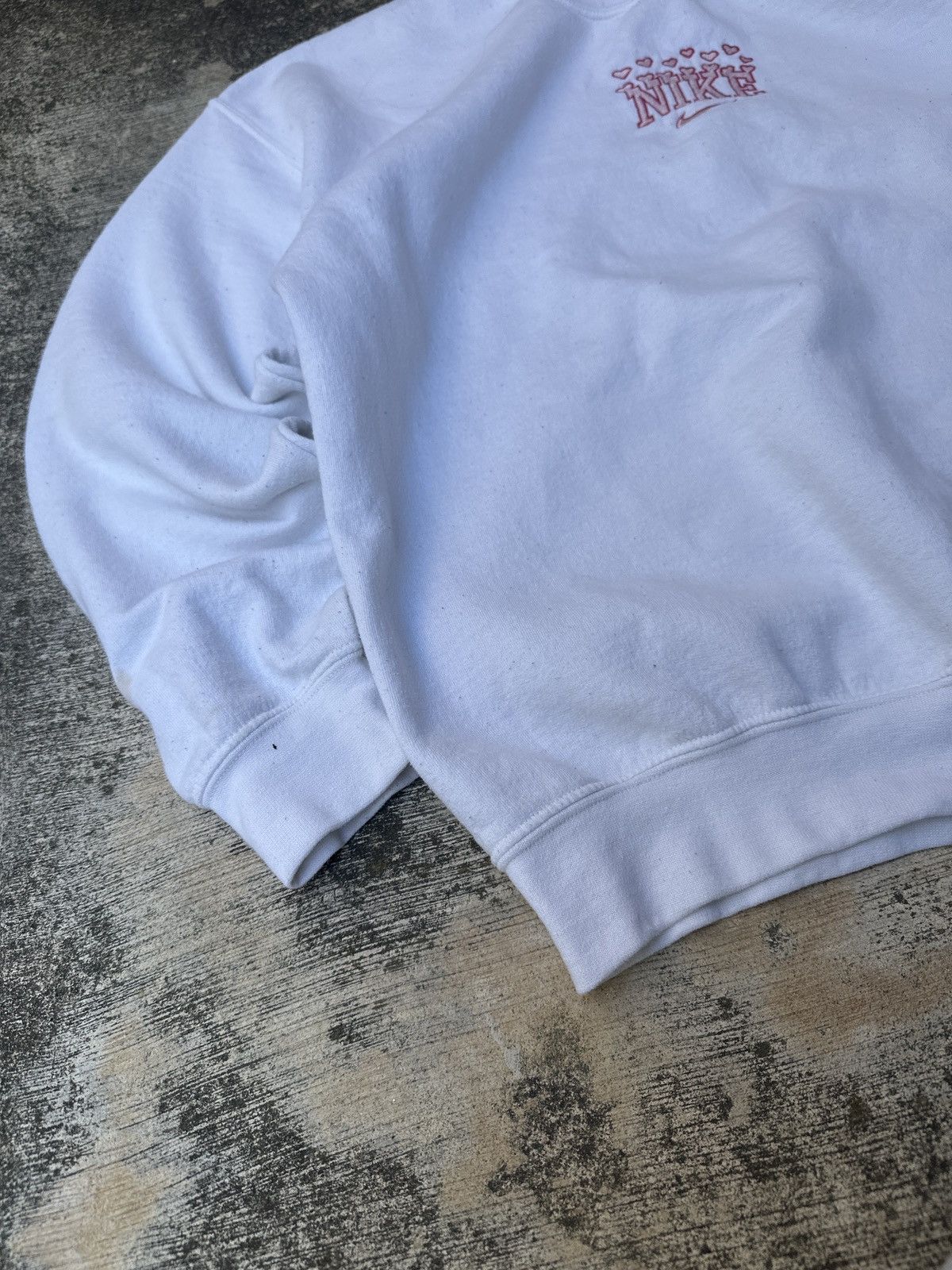 Nike × Vintage Vintage Embroidered Nike Center Swoosh Crewneck Sweatshirt Size US M / EU 48-50 / 2 - 3 Thumbnail