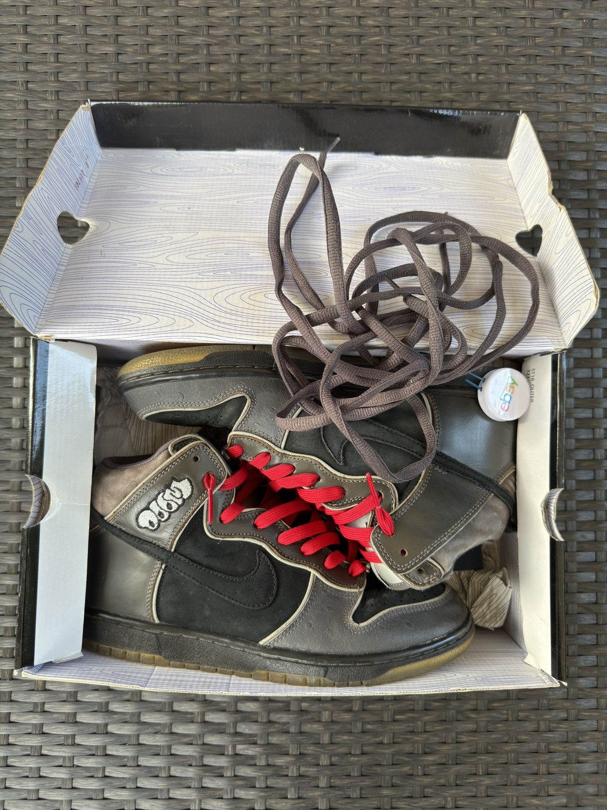 MF Doom × Nike Size 8 - Nike Dunk SB Premium High MF Doom Size US 8 / EU 41 - 15 Thumbnail