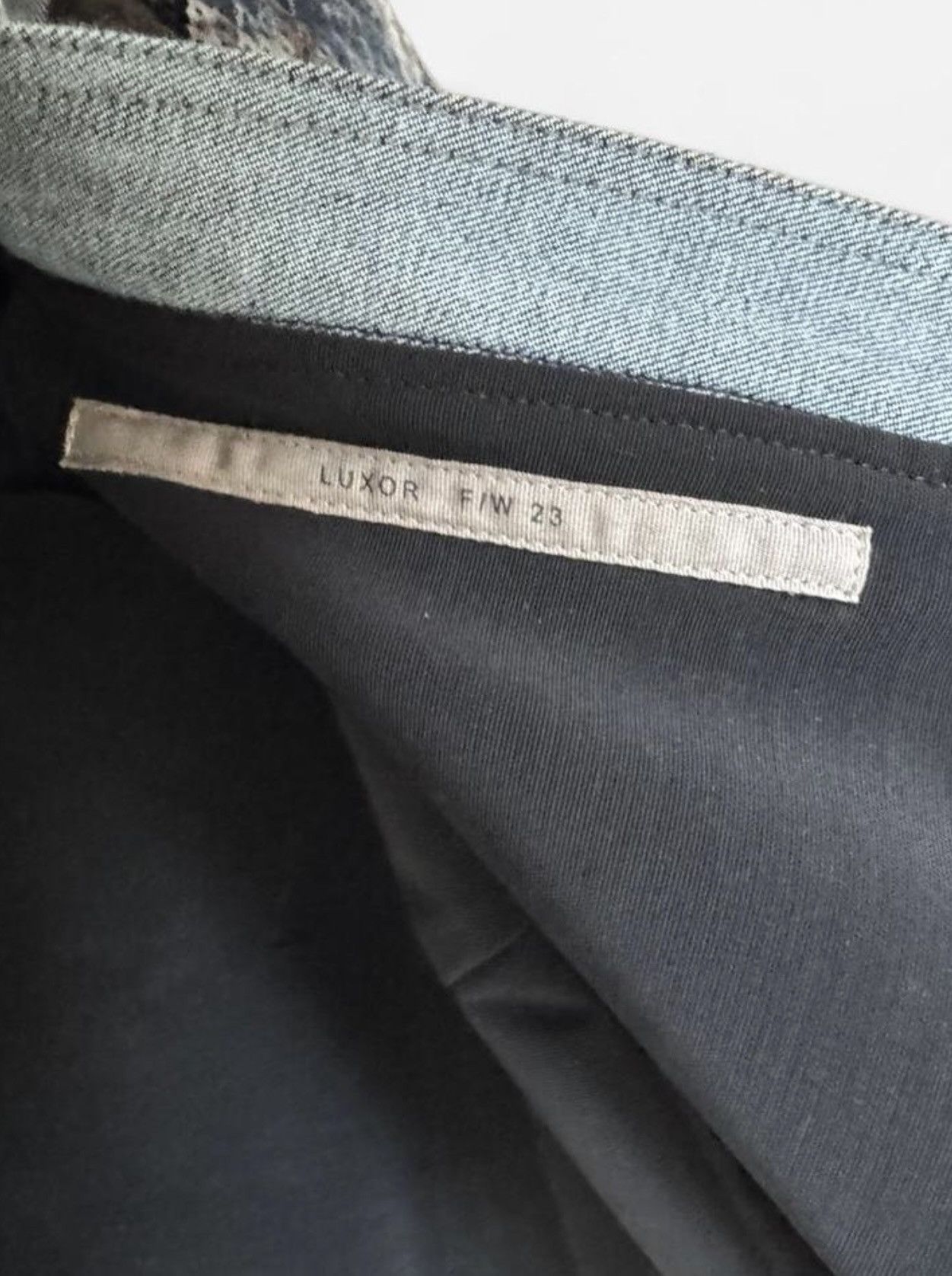 Rick Owens F/W 23 Sequin Denim Top Size L / US 10 / IT 46 - 5 Thumbnail