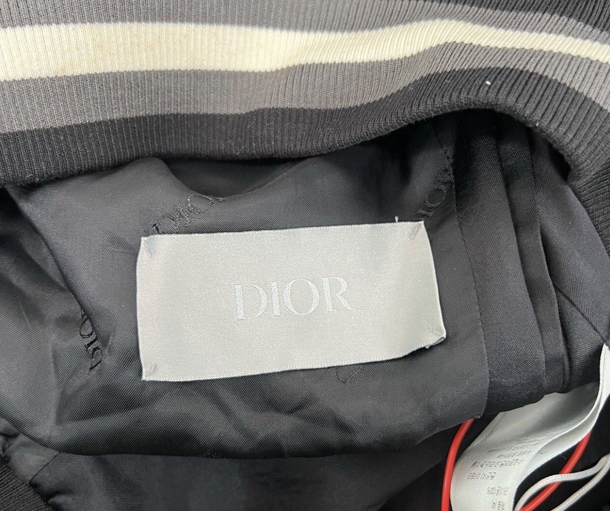 Dior Dior Kongshan Jilian Famous Tyrannosaurus Baseball Jacket Size US M / EU 48-50 / 2 - 7 Thumbnail