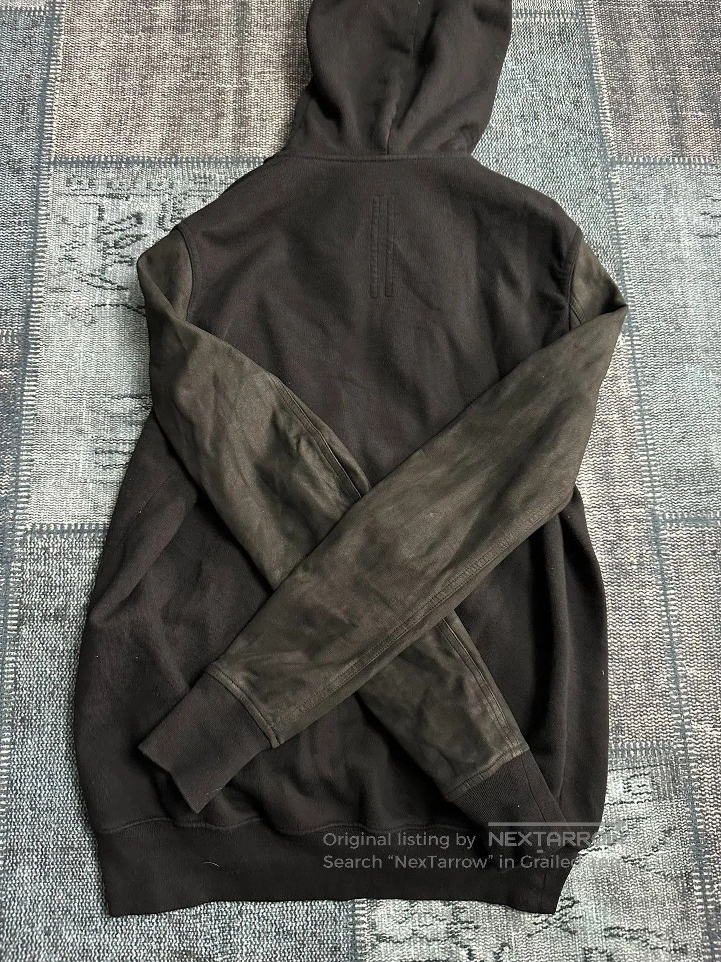 Rick Owens Rick Owens Men's Leather Sleeve Wizard Hat. Size US S / EU 44-46 / 1 - 4 Thumbnail
