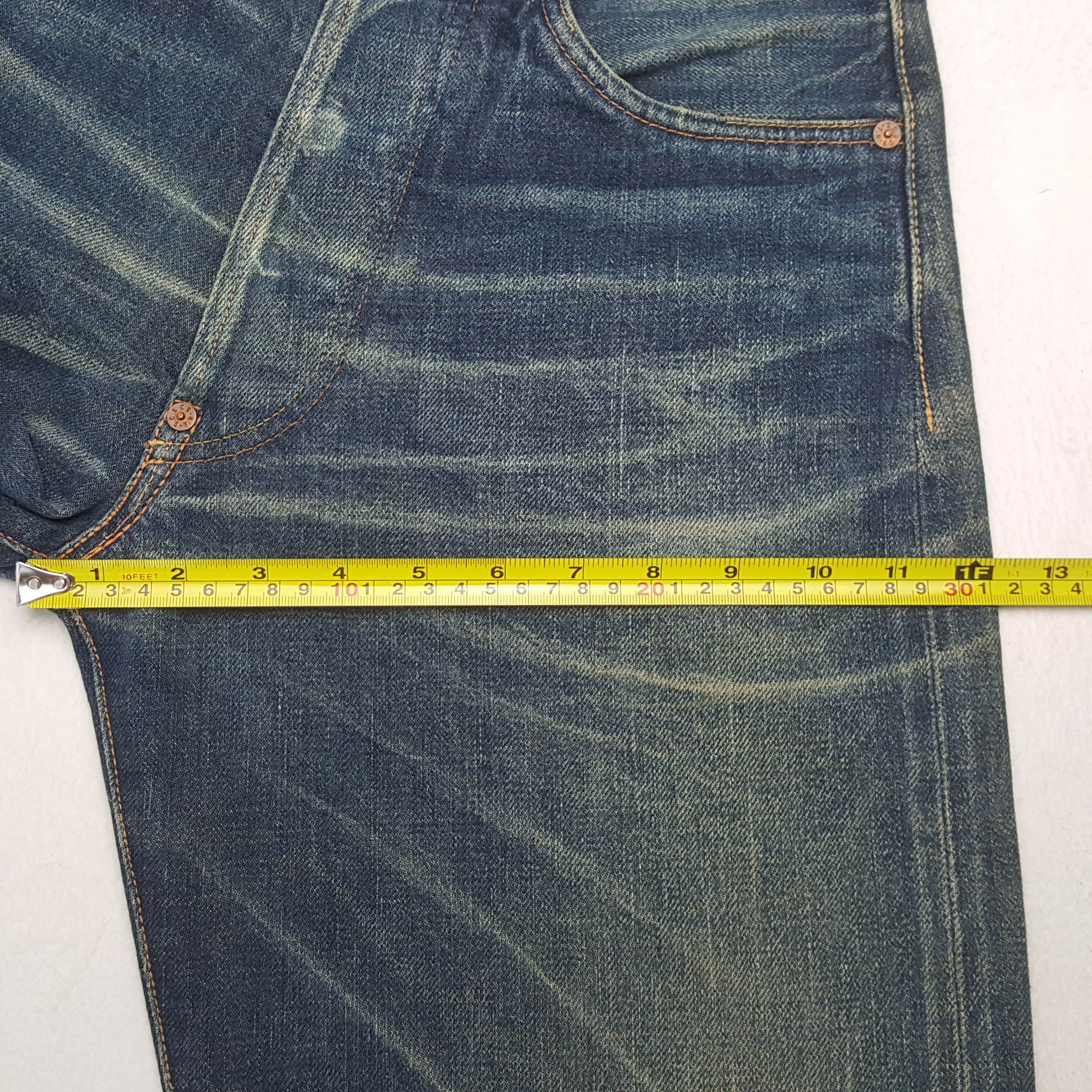 Evisu Evis Japanese Brand Custom Daicock Jeans RR16 Size US 28 / EU 44 - 9 Thumbnail