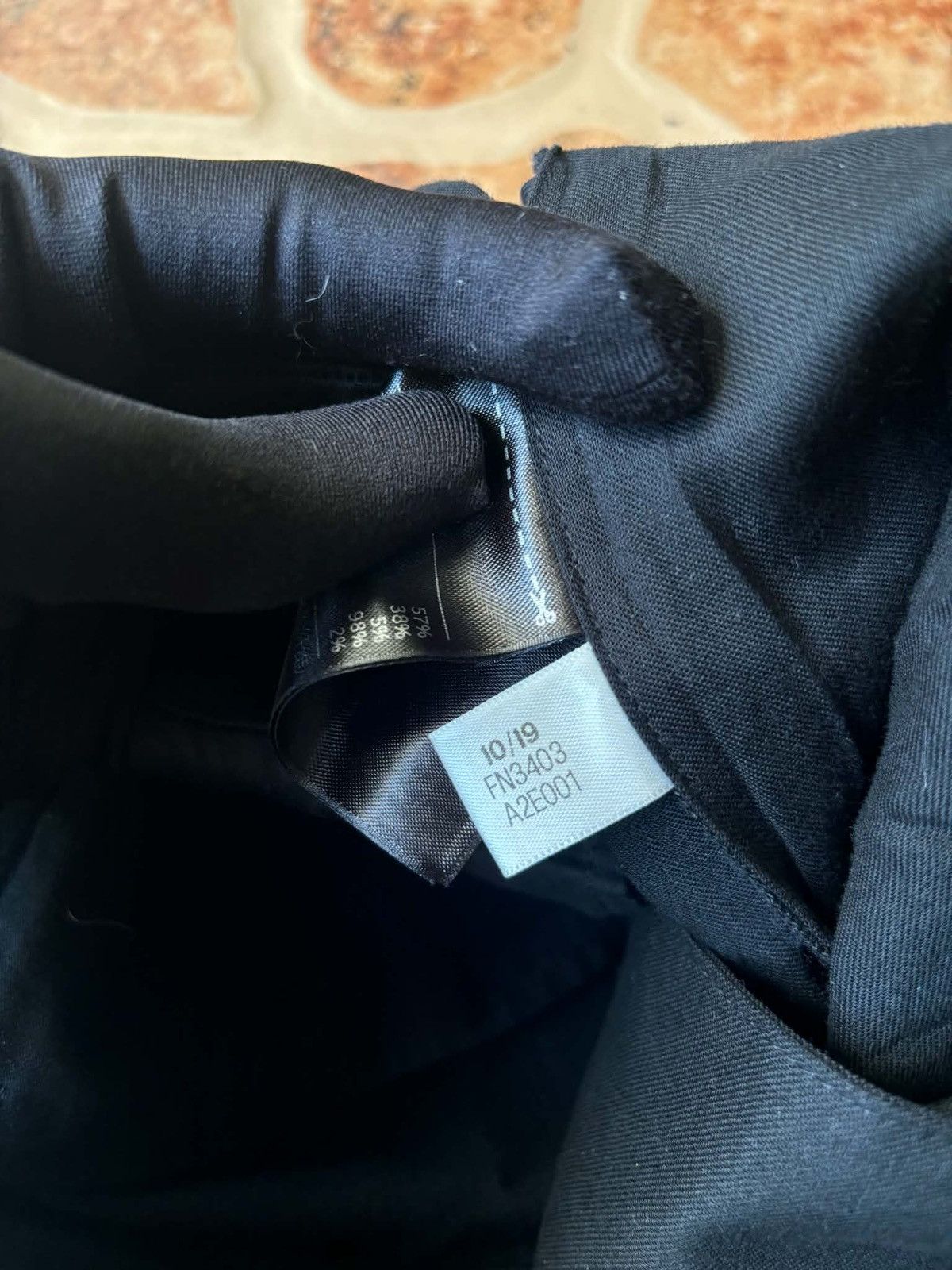 Y-3 Y3 Yohji Yamamoto Classic Refined Wool Stretch Cuffed Pants Size US 30 / EU 46 - 17 Thumbnail