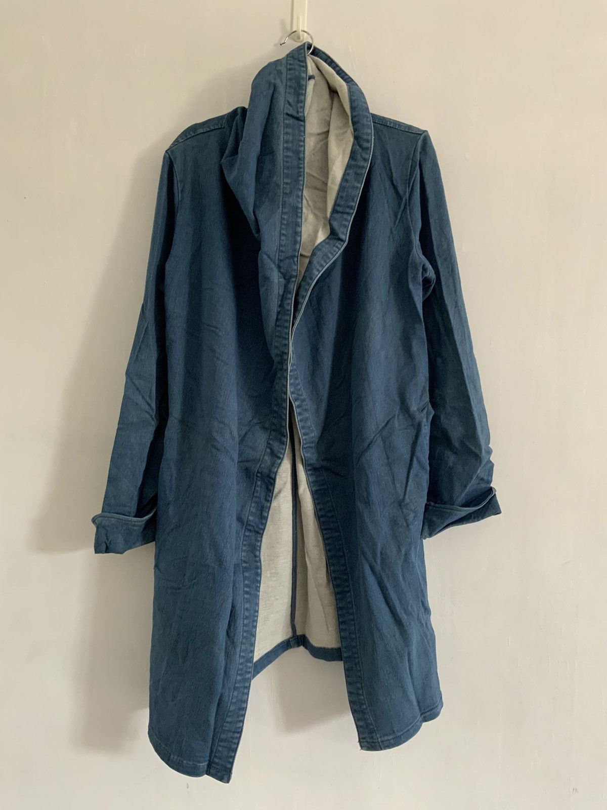 Denime Cecil Mcbee Indigo Denim Cardigan Size US M / EU 48-50 / 2 - 1 Thumbnail