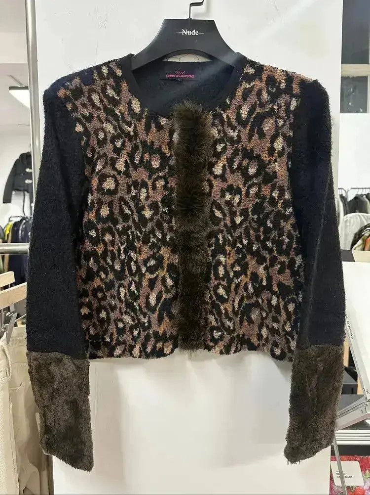 Comme des Garcons Comme des Garcons Comme Des Garcon Tricot Leopard Short Ja Size US M / EU 48-50 / 2 - 1 Thumbnail
