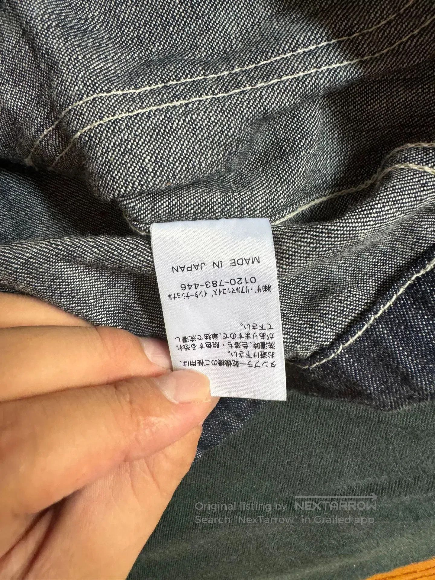 The Real McCoy's Real McCoy's USN Denim Deck Jacket. Size US M / EU 48-50 / 2 - 5 Thumbnail