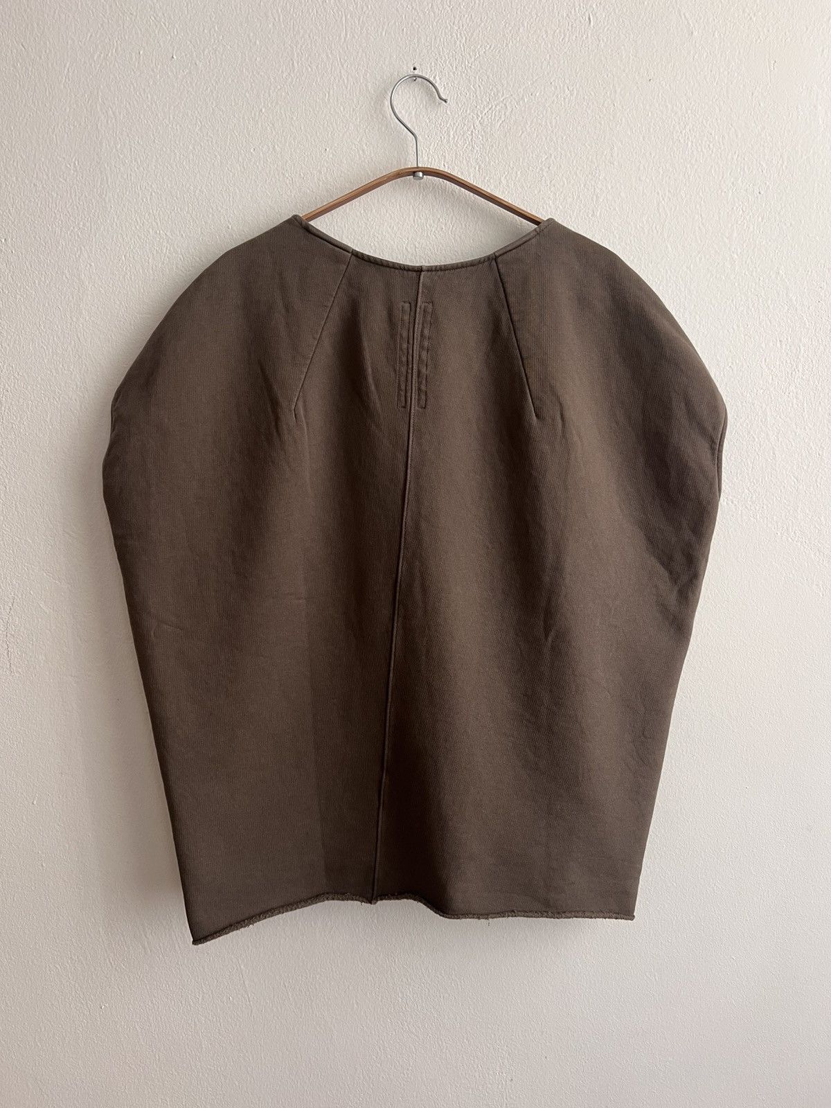Rick Owens Drkshdw Rick Owens DrkShdw Sleeveless sweatshirt avant garde Size US S / EU 44-46 / 1 - 7 Thumbnail