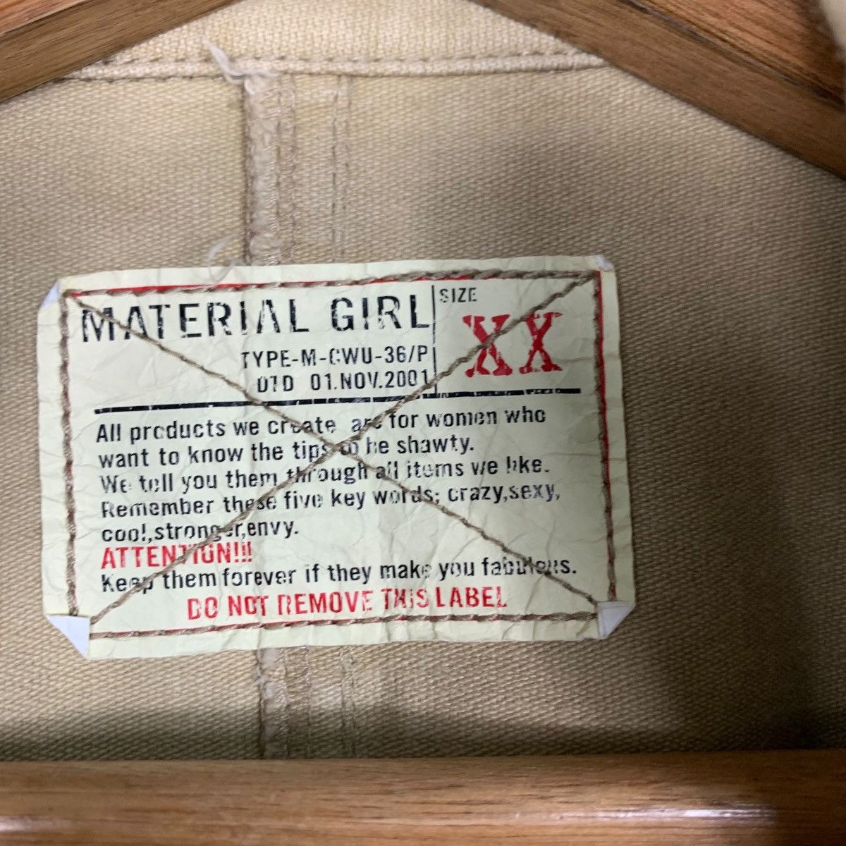 Japanese Brand MATERIAL GIRL Bondage Overcoat Jacket #2031-C88 Size XXS / US 00 / IT 34 - 17 Thumbnail